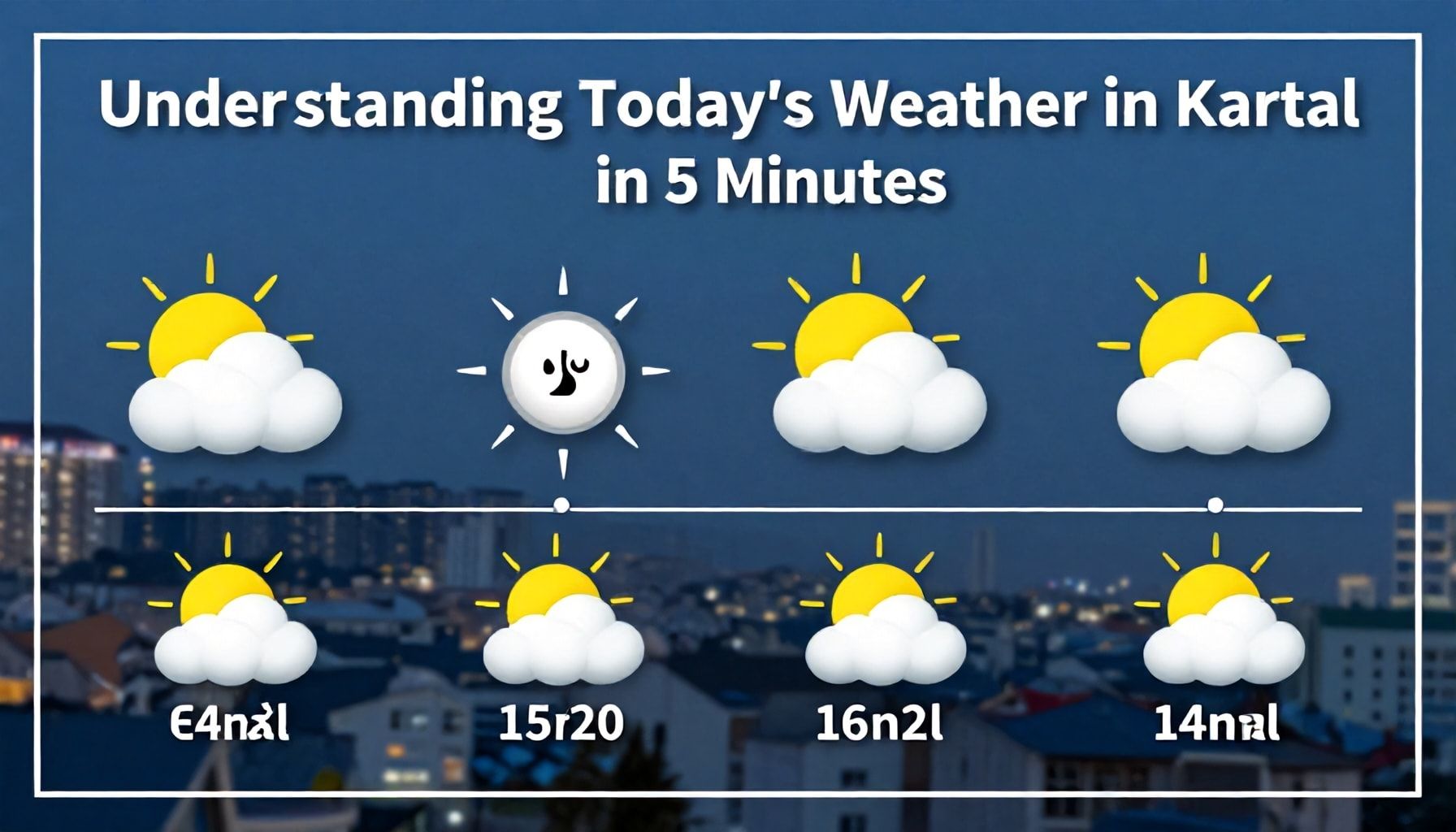 Kartepe’de Bugünkü Hava Durumunu 5 Dakikada Anlamak: Kolayca Plan Yapın*
