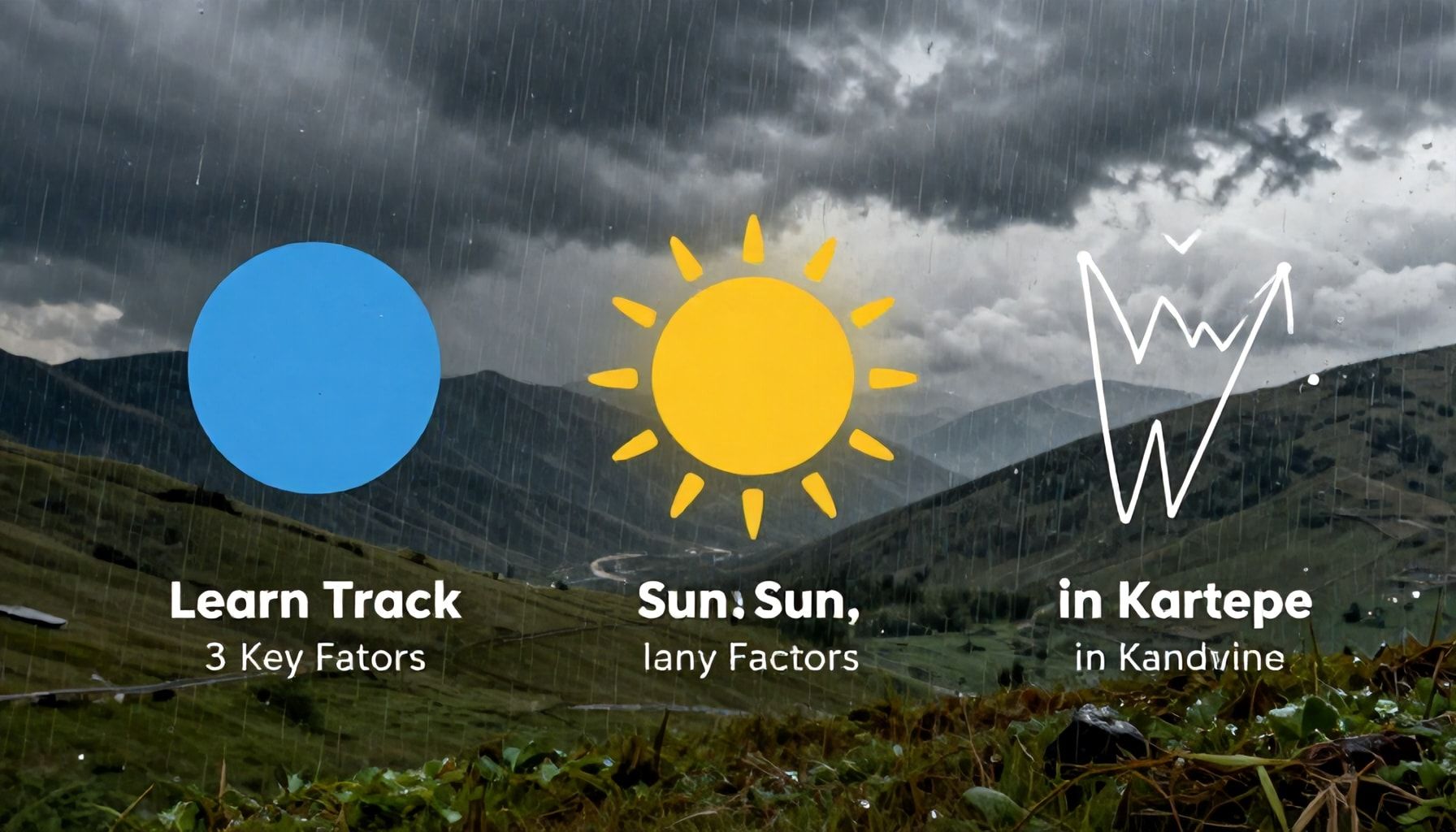 Kartepe’de Yağmur, Güneş ve Rüzgâr: 3 Ana Etkeni Takip Etmeyi Öğrenin*