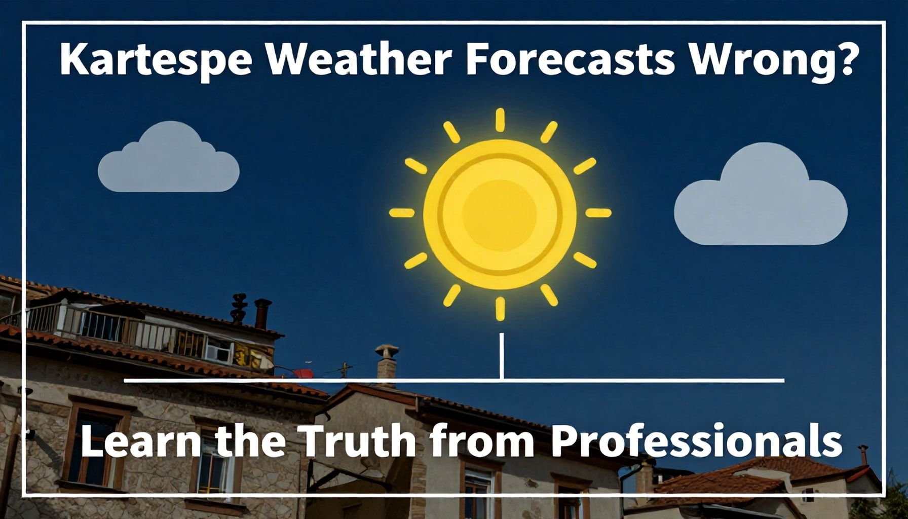 Kartepe Hava Durumu Tahminleri Yanlış Mı? Profesyonellerden Gerçekleri Öğrenin*