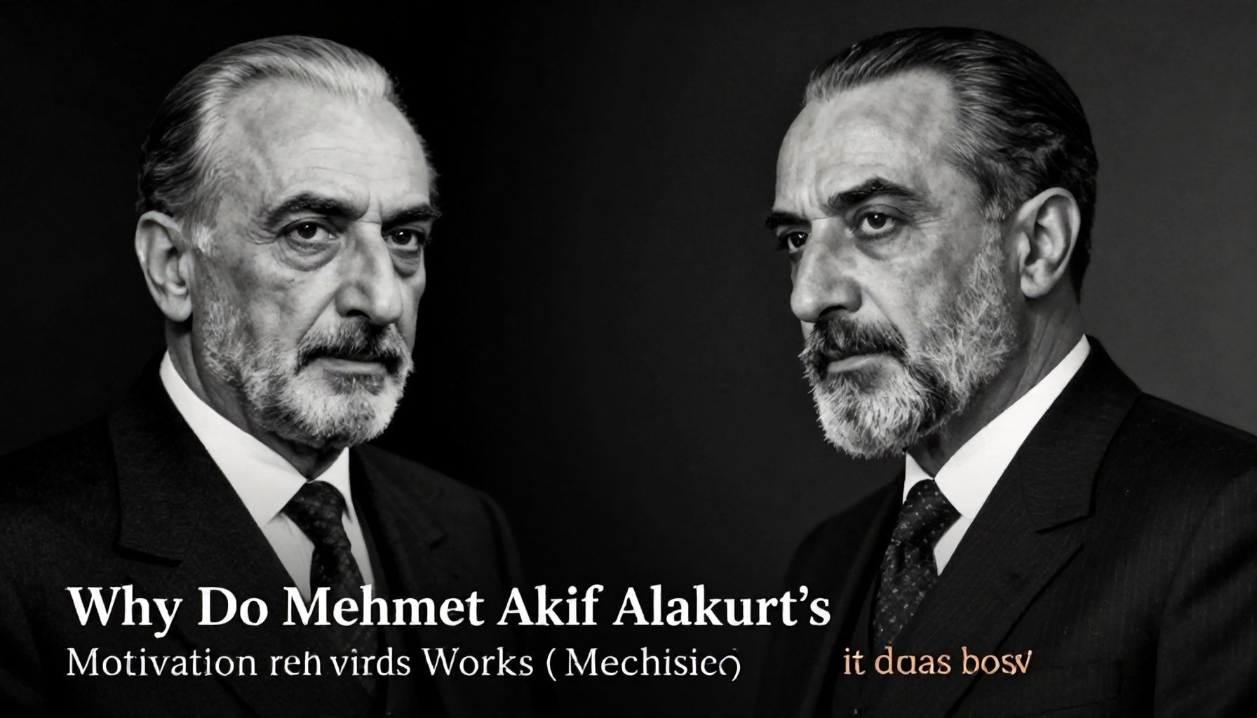 Neden Mehmet Akif Alakurt'un Motivasyon Yöntemleri Çalışıyor?*