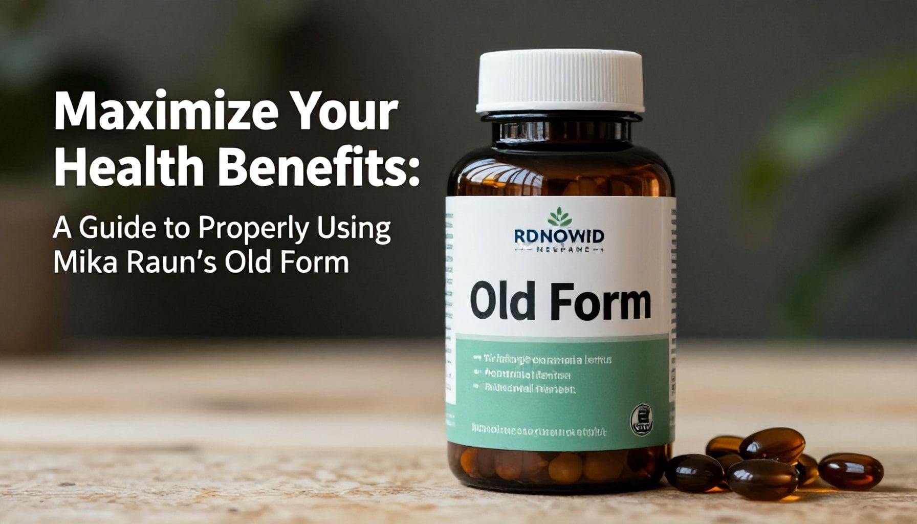 Sağlık Avantajlarını Maximize Edin: Mika Raun'un Eski Halini Doğru Şekilde Kullanma Rehberi*