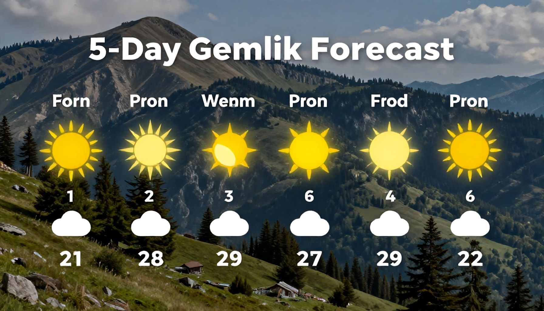 5 Günlük Gemlik Hava Durumu Tahmini: Nasıl Kontrol Edersiniz?*