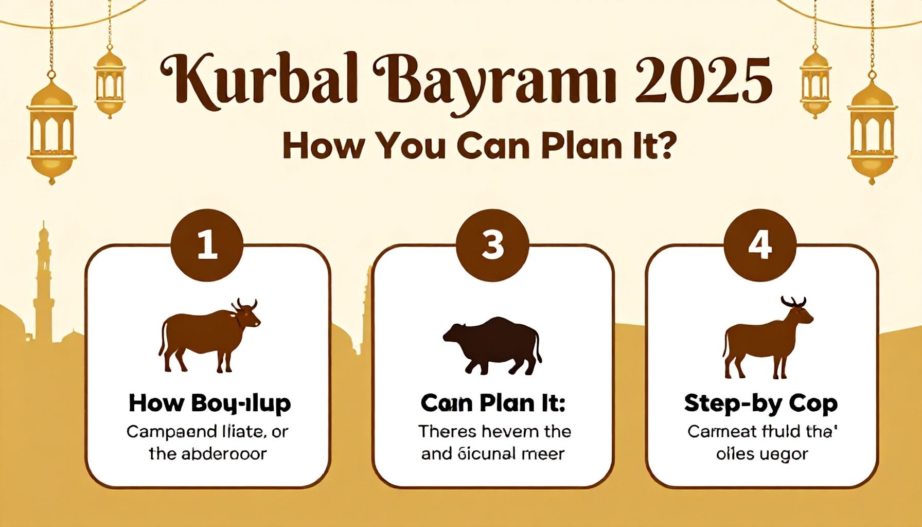 Kurban Bayramı 2025: Nasıl Planlayabilirsiniz? Adım Adım Rehber*