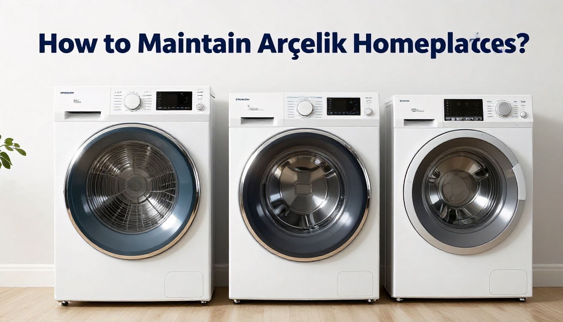 Arçelik Ev Aletleri Bakımı Nasıl Yapılır? Uzmanların 5 Adım Rehberi*