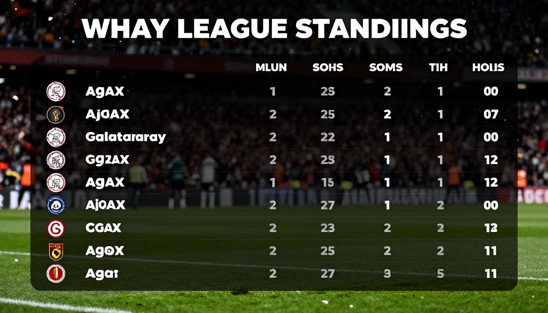 Neden Ajax ve Galatasaray'ın Lig Sıralaması Bu Sezon Önemli?*