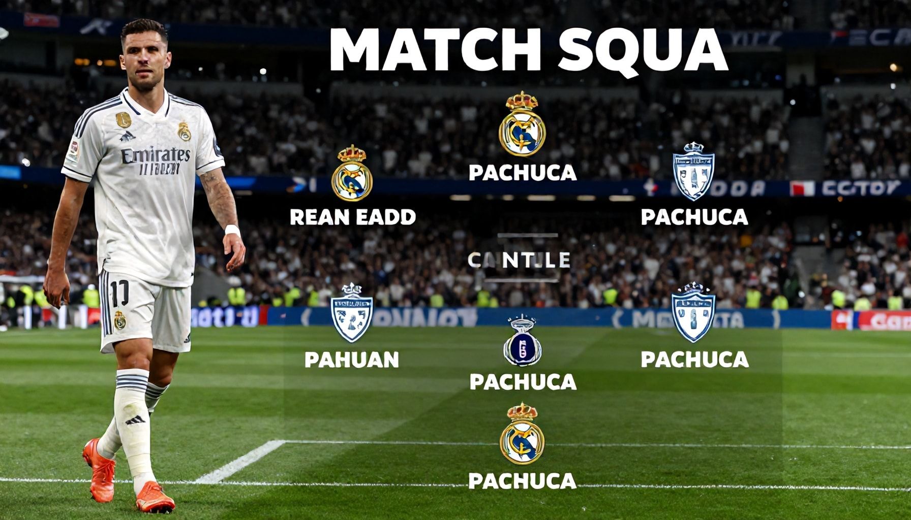 Real Madrid ve Pachuca Maç Kadrosu Gerçekleri: Beklenmedik Oyuncu Seçimleri*