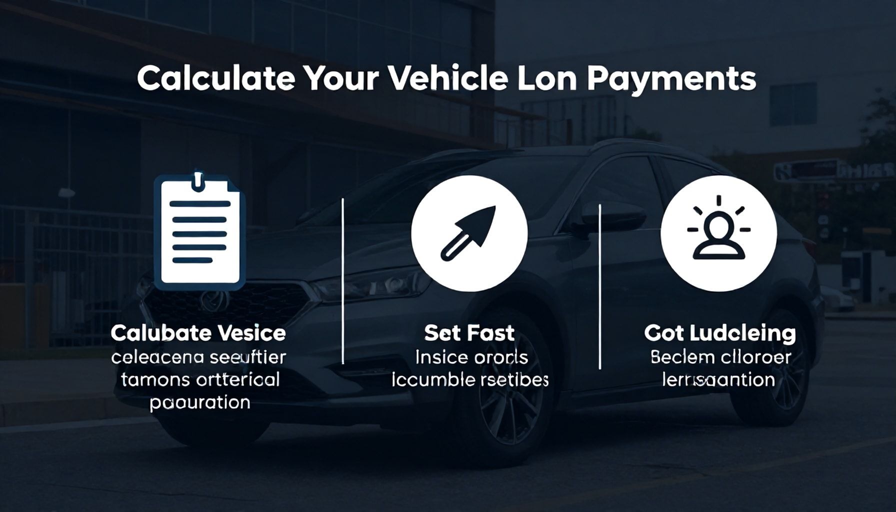Taşıt kredisi ödemelerini 3 adımda hesaplayın: Hızlı ve doğru sonuçlar alın*