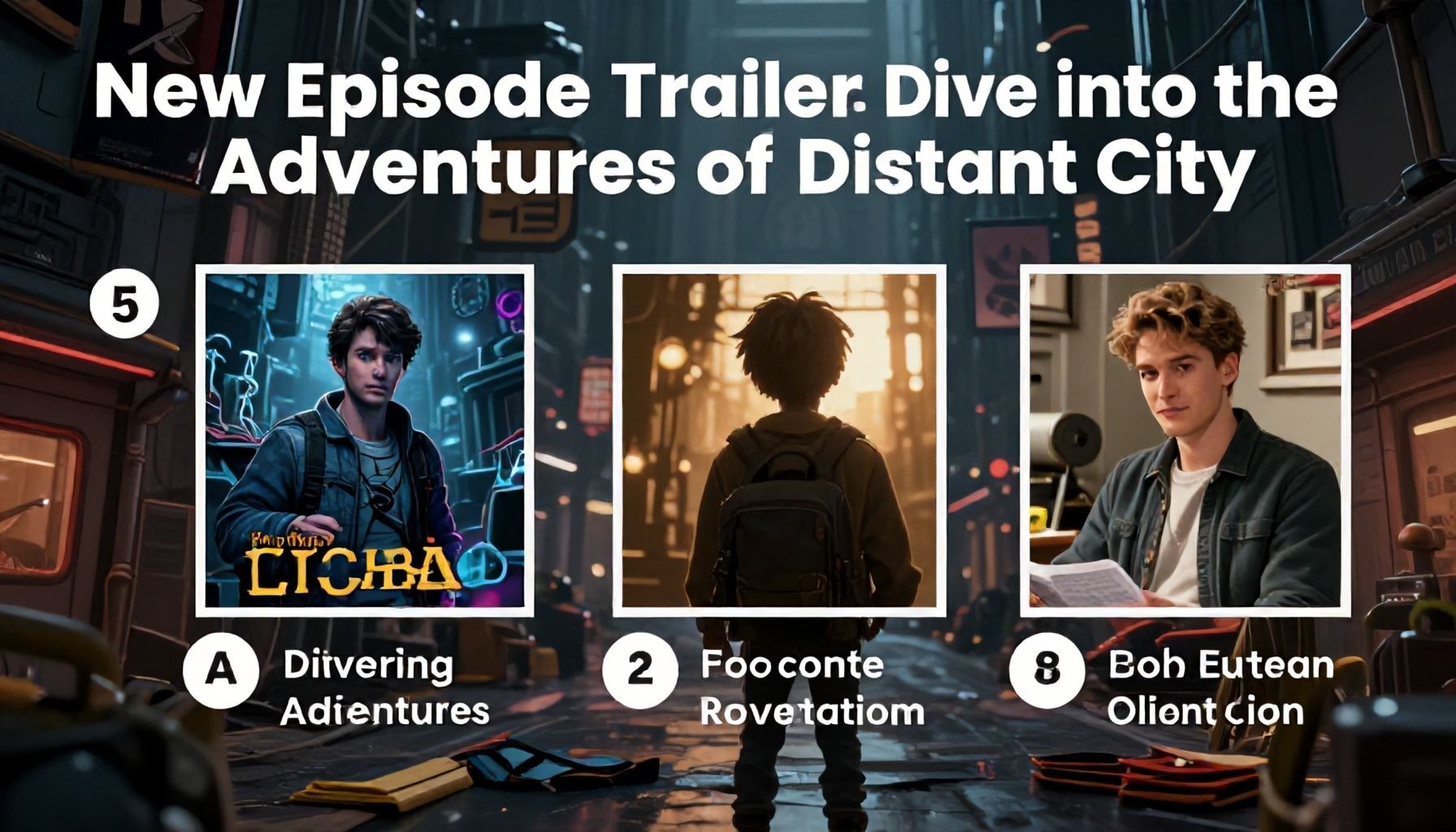 5 Subheadings for "Yeni Bölüm Fragmanı: Uzak Şehir'in Maceralarına Dalın"*