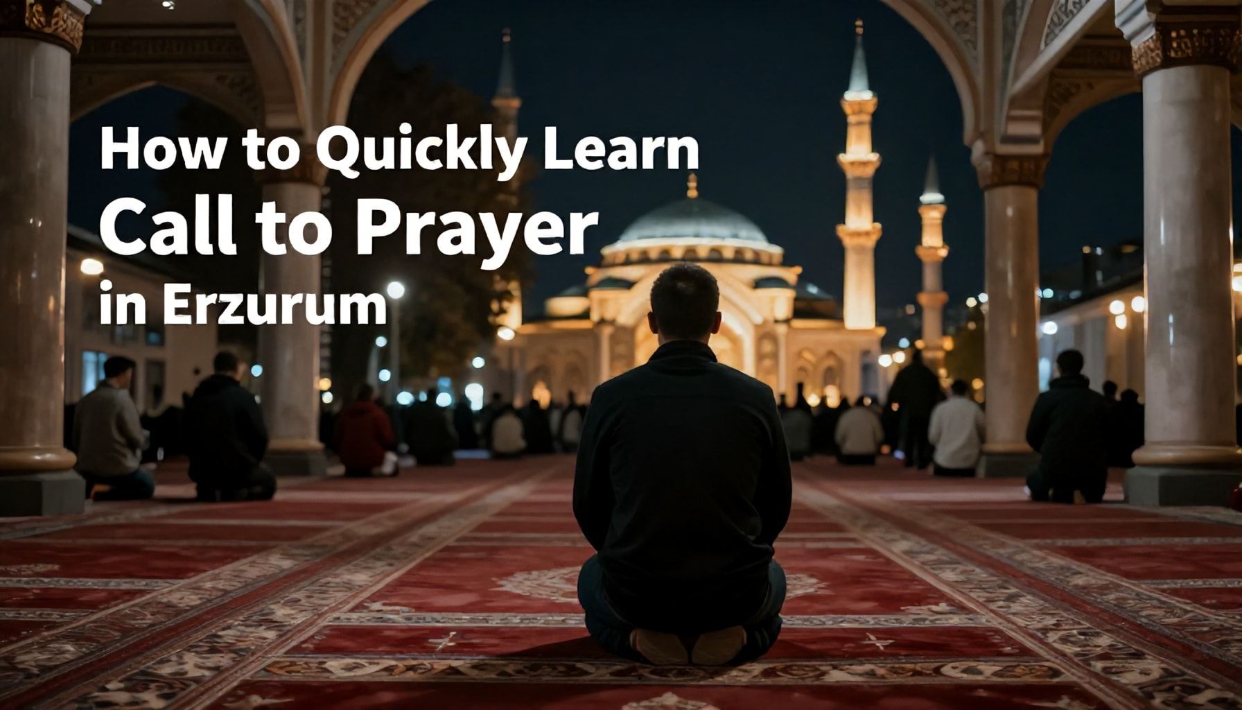 Erzurum'da Ezan Vakti Nasıl Hızlıca Öğrenilir?*