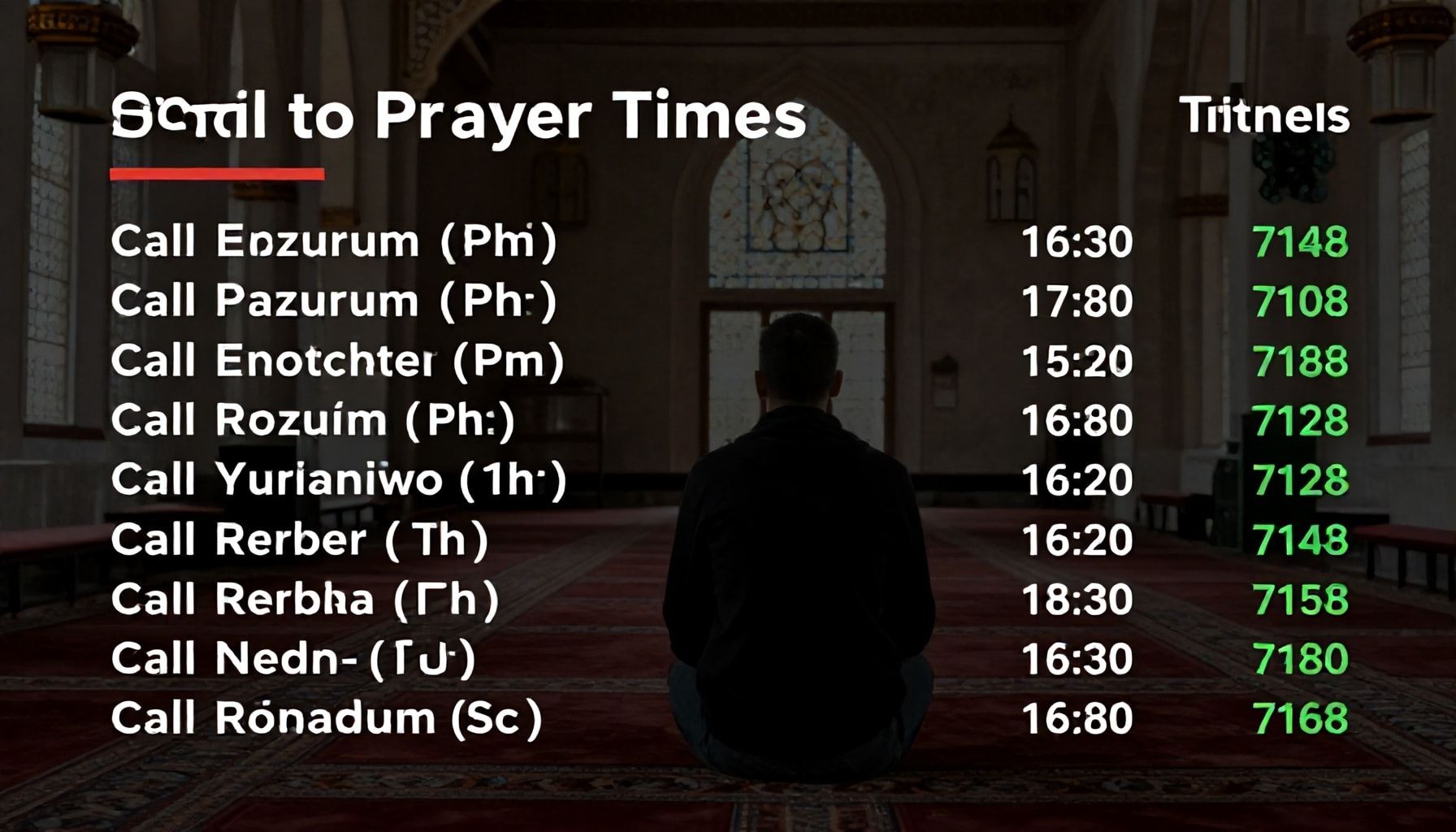 Güvenilir Kaynaklardan Erzurum Ezan Vakti Nasıl Kontrol Edilir?*