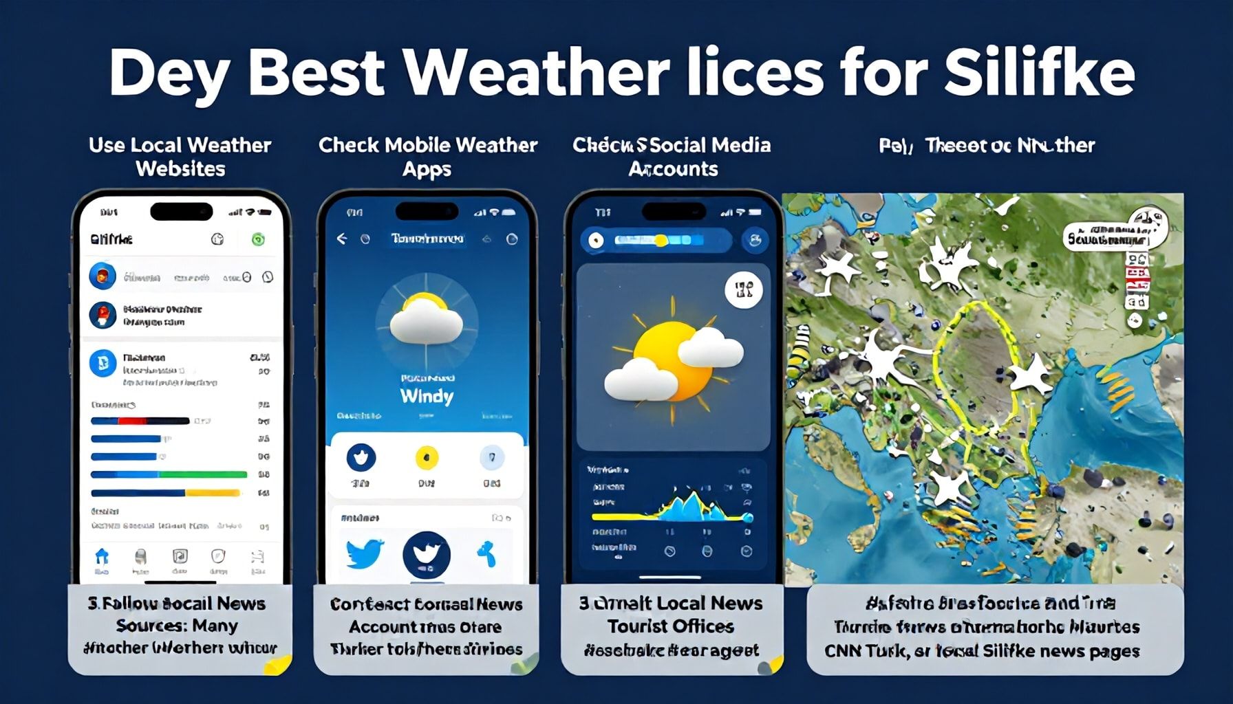 5 Yöntemle Silifke'ye En İyi Hava Durumu Bilgisi Elde Edin*