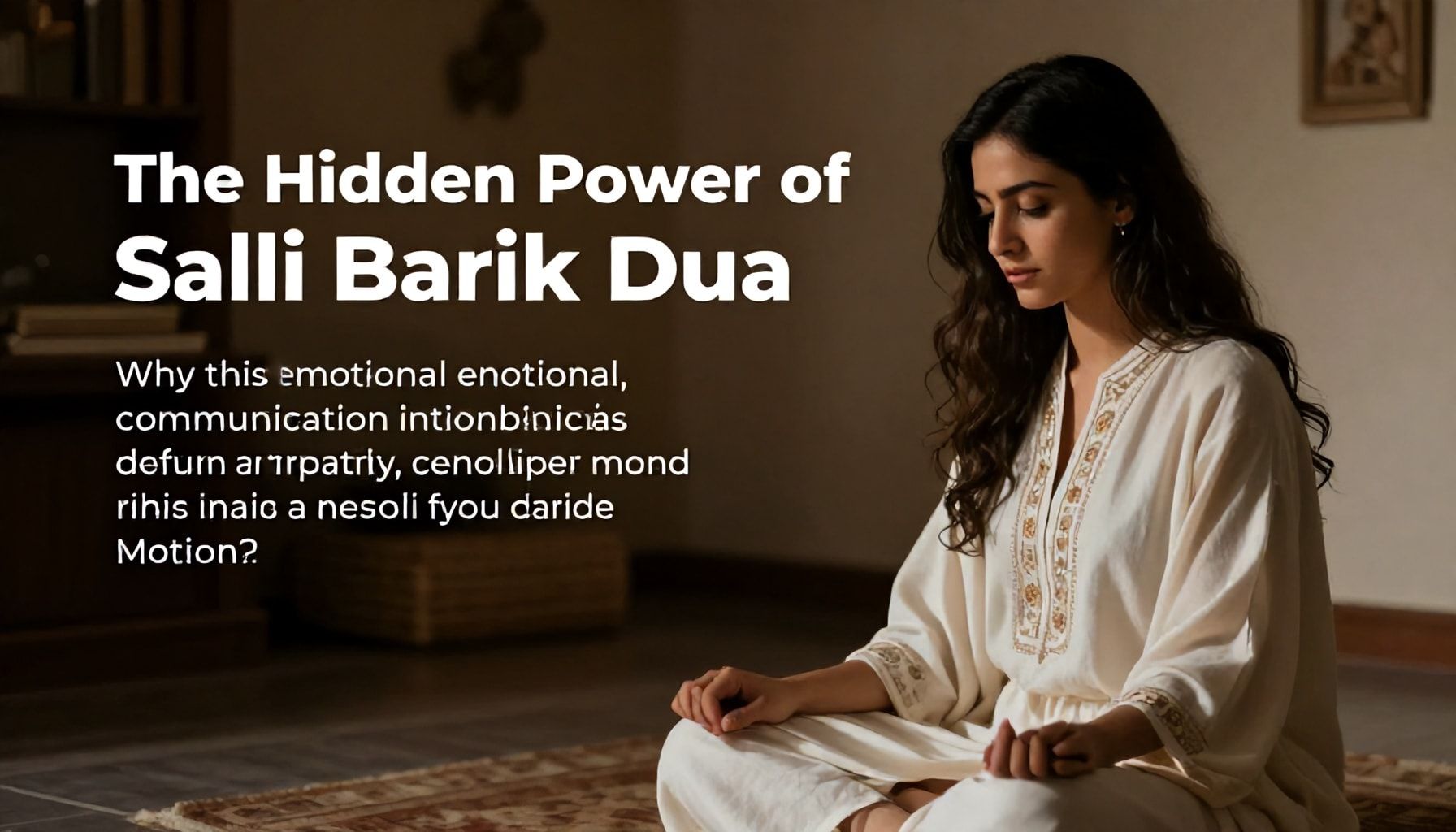 Salli Barik Dua'sının Gizli Gücü: Neden Bu Duygu İletişimi Önemlidir?*