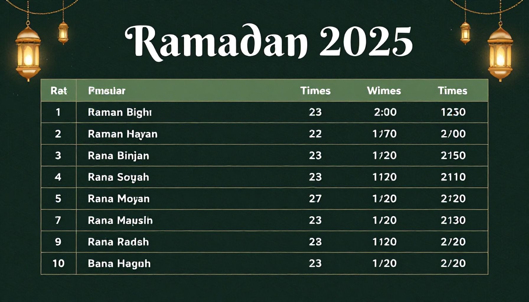Oruç Saatleri 2025: Doğru Zamanları 5 Dakikada Bulun – Kolay Adımlar*