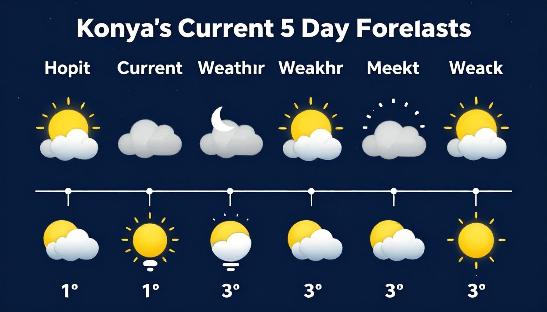 Konya'nın Güncel Hava Durumu ve Haftalık Öngörüleri: 5 Günlük Tahmininizi Nasıl Kontrol Edersiniz?