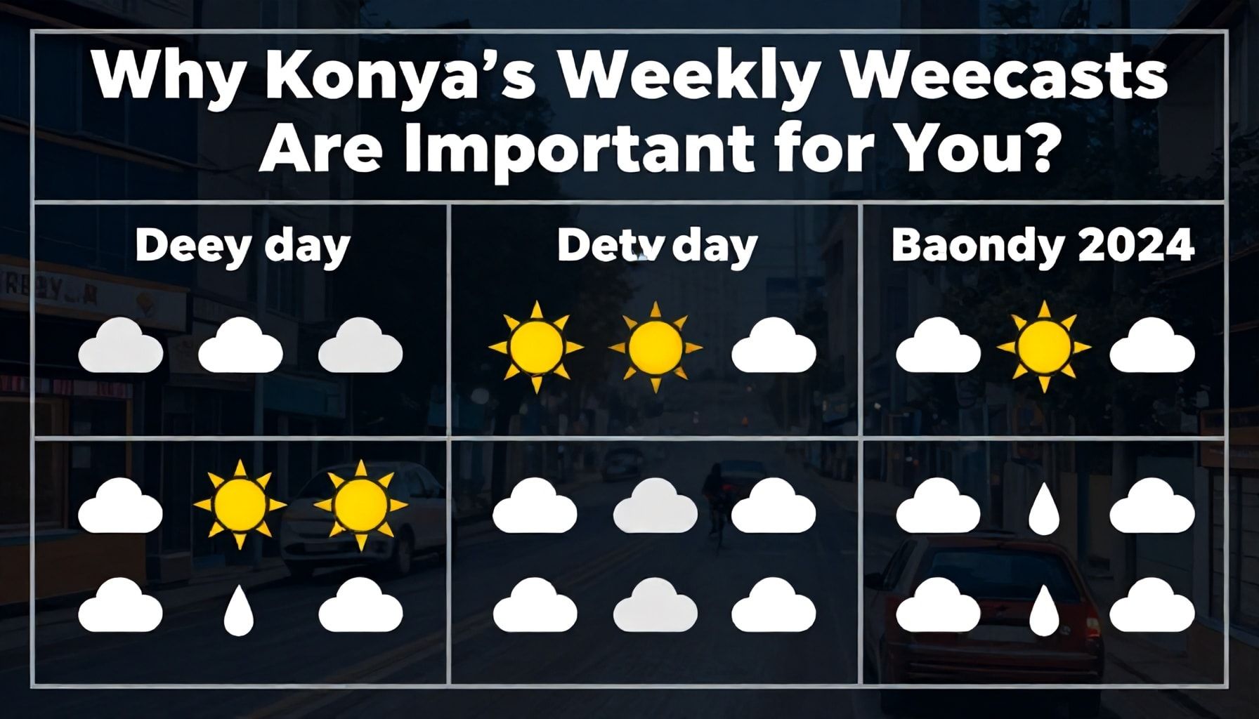 Why Konya'nın Hava Durumu Haftalık Öngörüleri Sizin İçin Önemlidir?