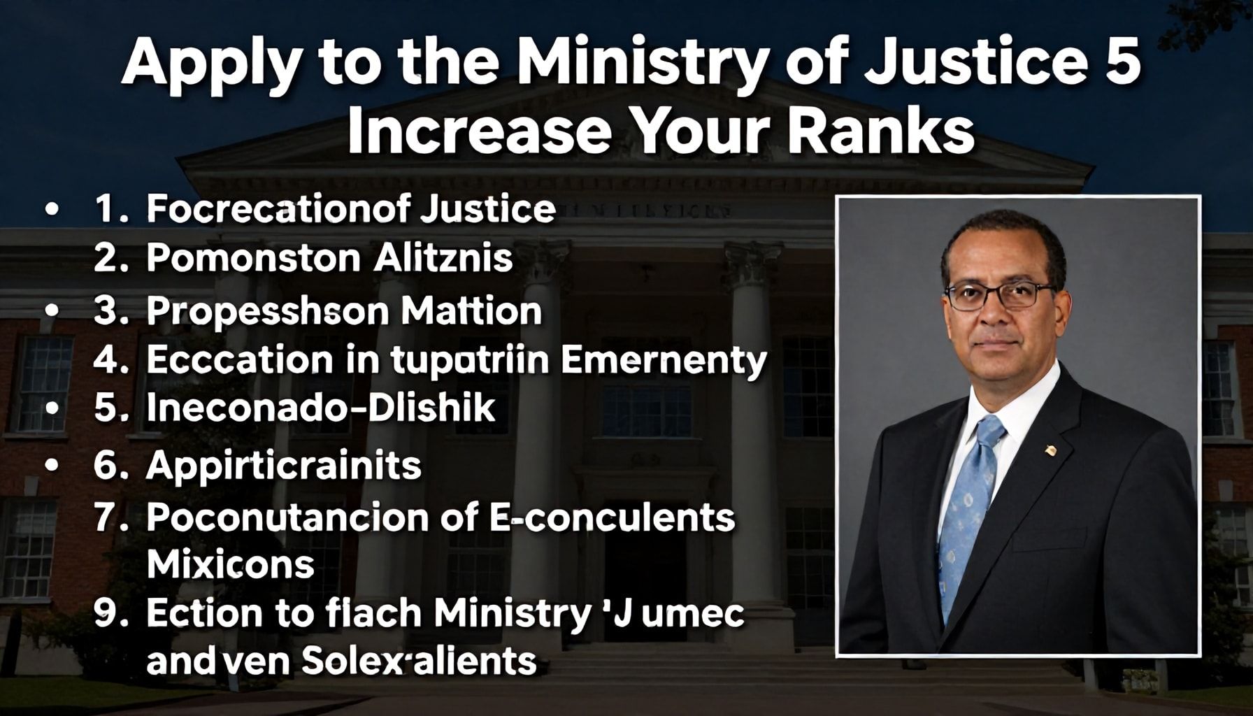 5 Yolla Adalet Bakanlığına Başvuru Yapın ve Rütbelerini Artırın*