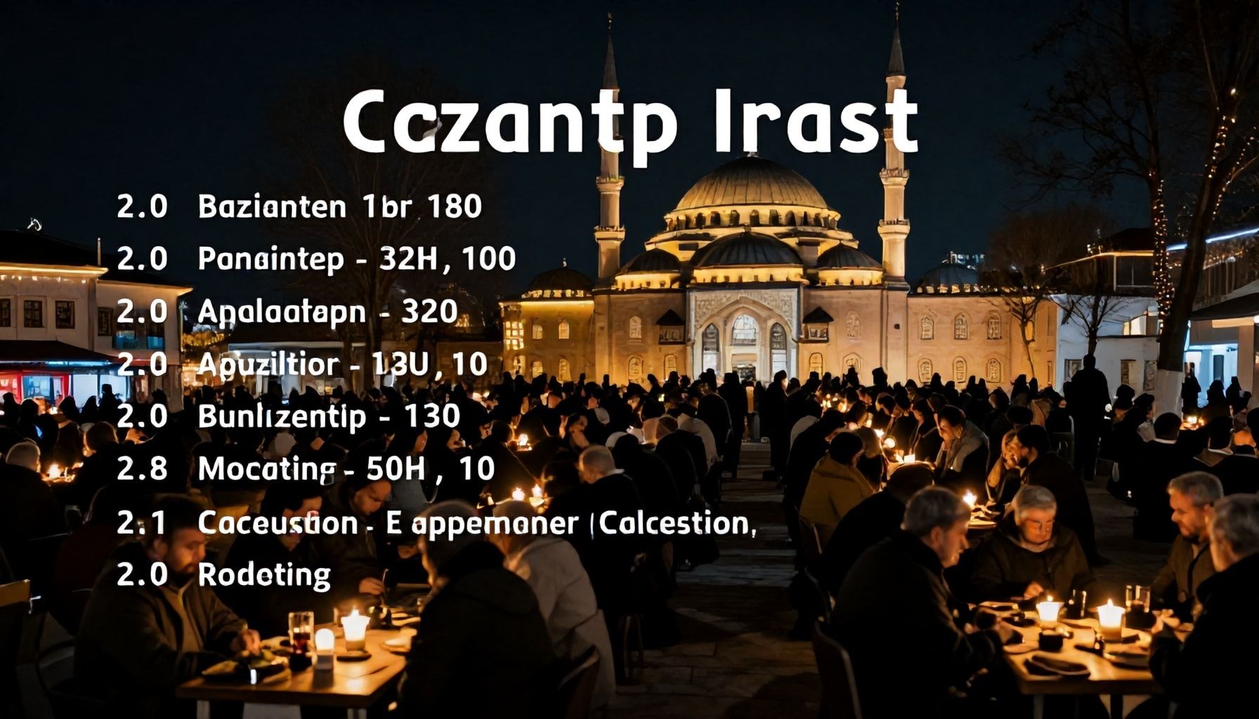 Gaziantep İftar Vakti Gerçeği: Uygulama ve Hesaplama Hatalarını Önle*