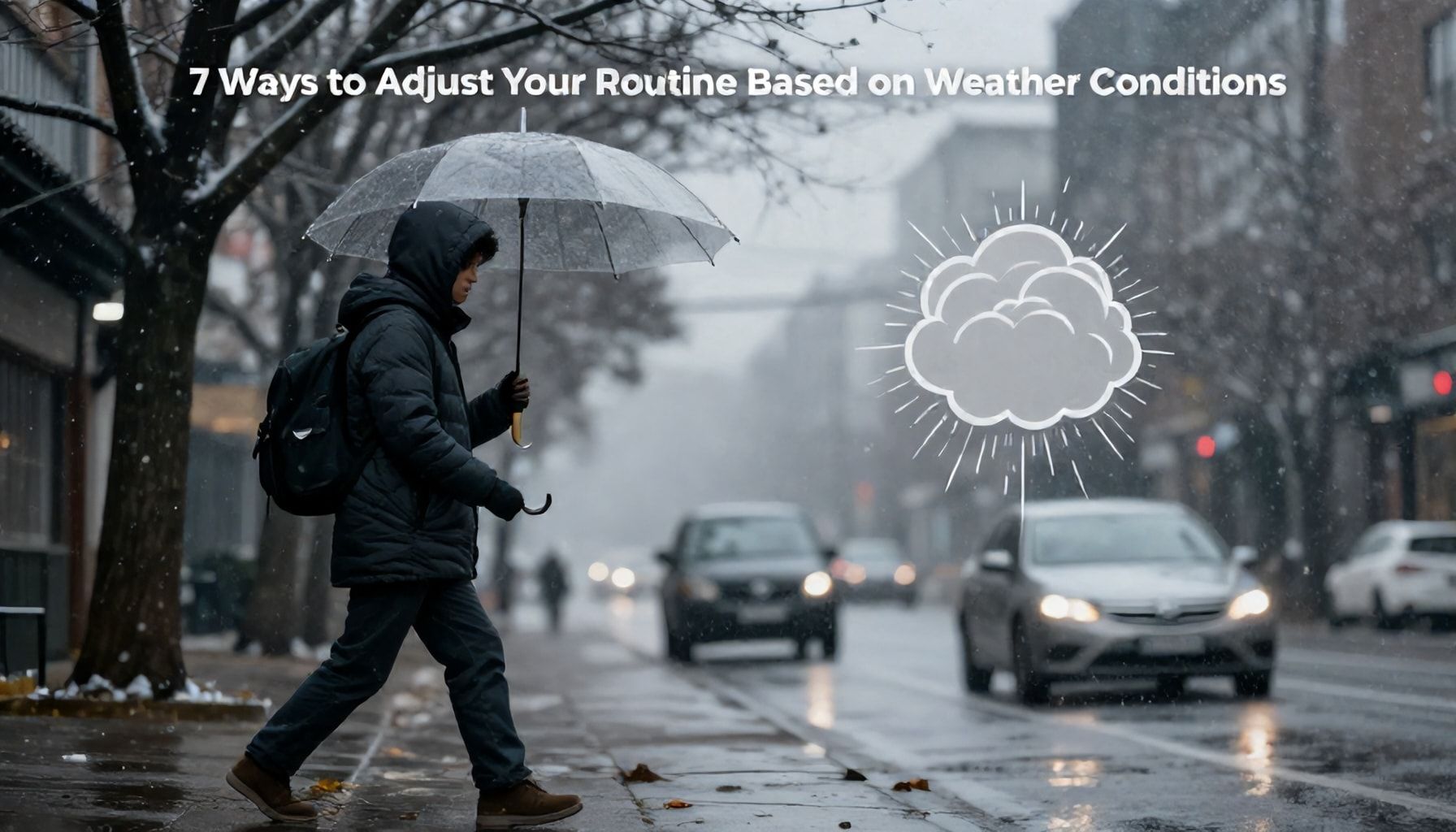 5 Ways to Adjust Your Routine Based on Weather Conditions*