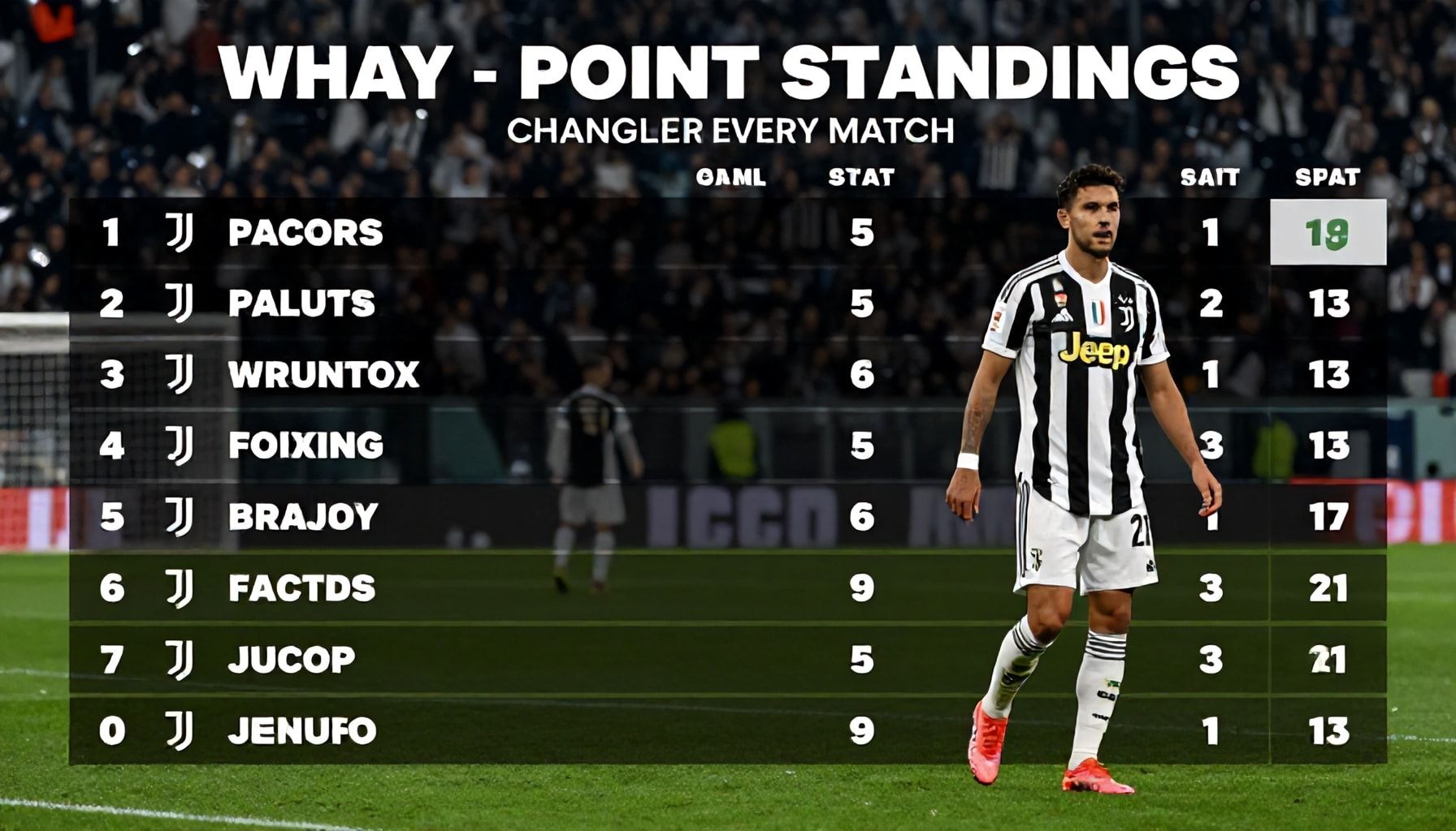 Why Juventus Puan Durumları Her Maçtan Sonra Değişiyor: Lig Sıralaması Etkenleri*