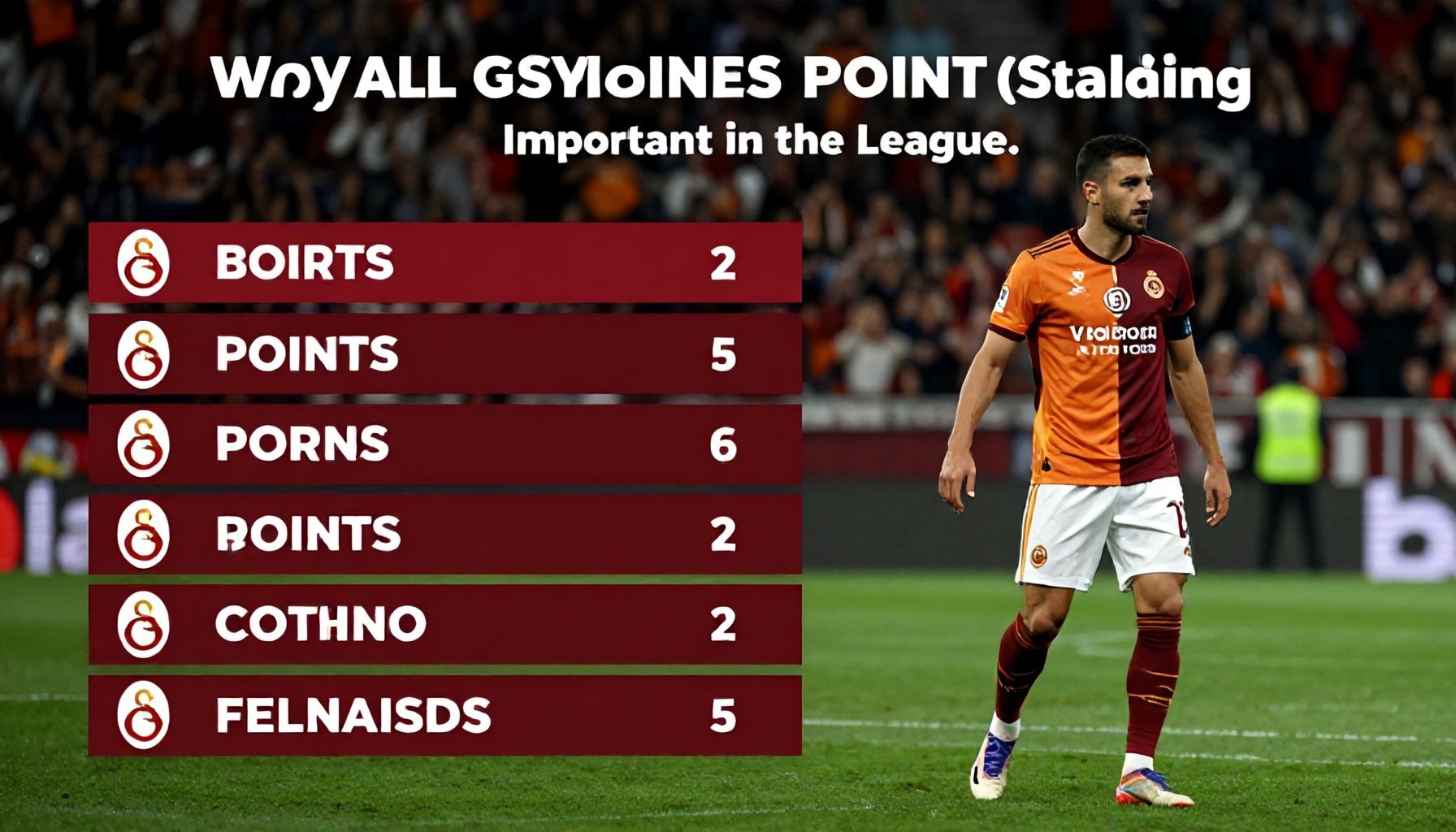 Galatasaray'ın Puan Durumunun Ligdeki Yeri Neden Önemlidir?*