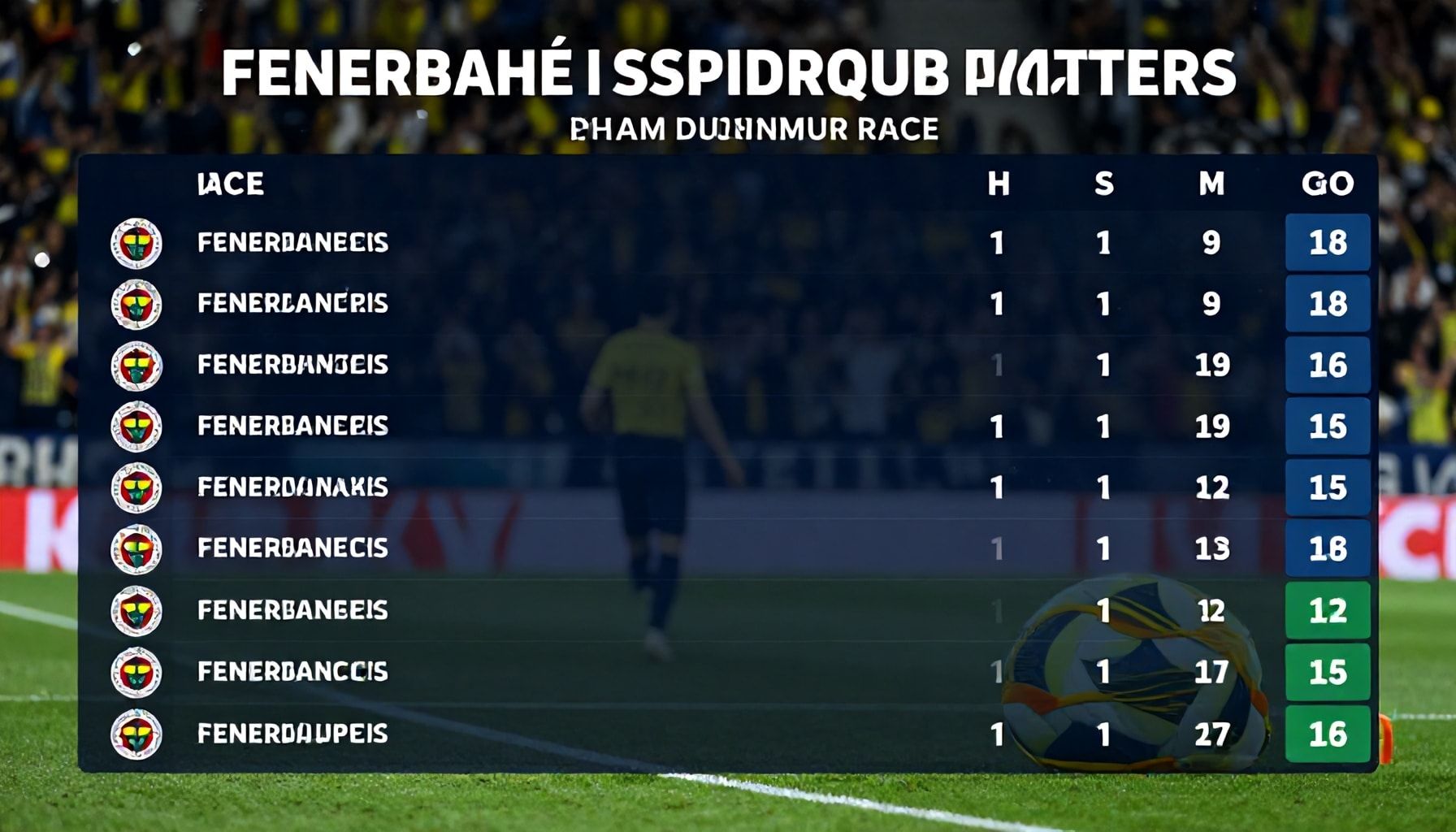 Why Fenerbahçe's Puan Durumu Matters for the Championship Race*