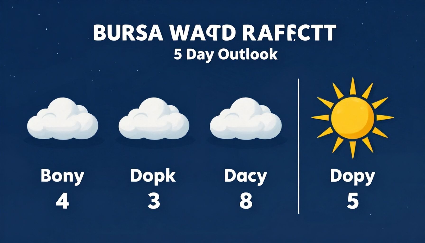 Bursa Hava Durumu: 5 Günlük Tahminle Planlarınızı Güvenle Yapın*