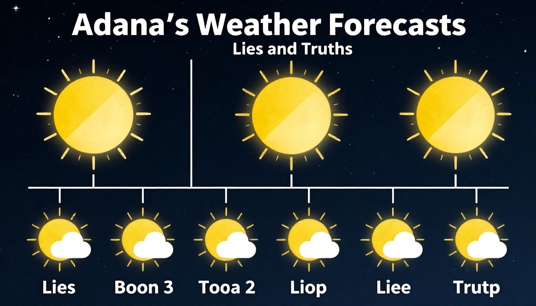 Adana'nın Hava Durumu Tahminlerinde Yalanlar ve Gerçekler*