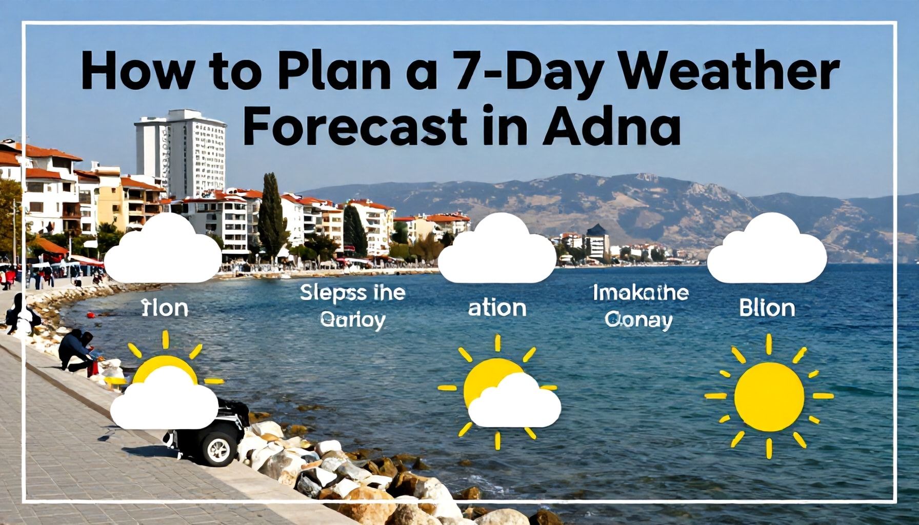 Adana'da 7 Günlük Hava Durumu Nasıl Planlayın? Hava Durumu Öncesi 3 Adım*