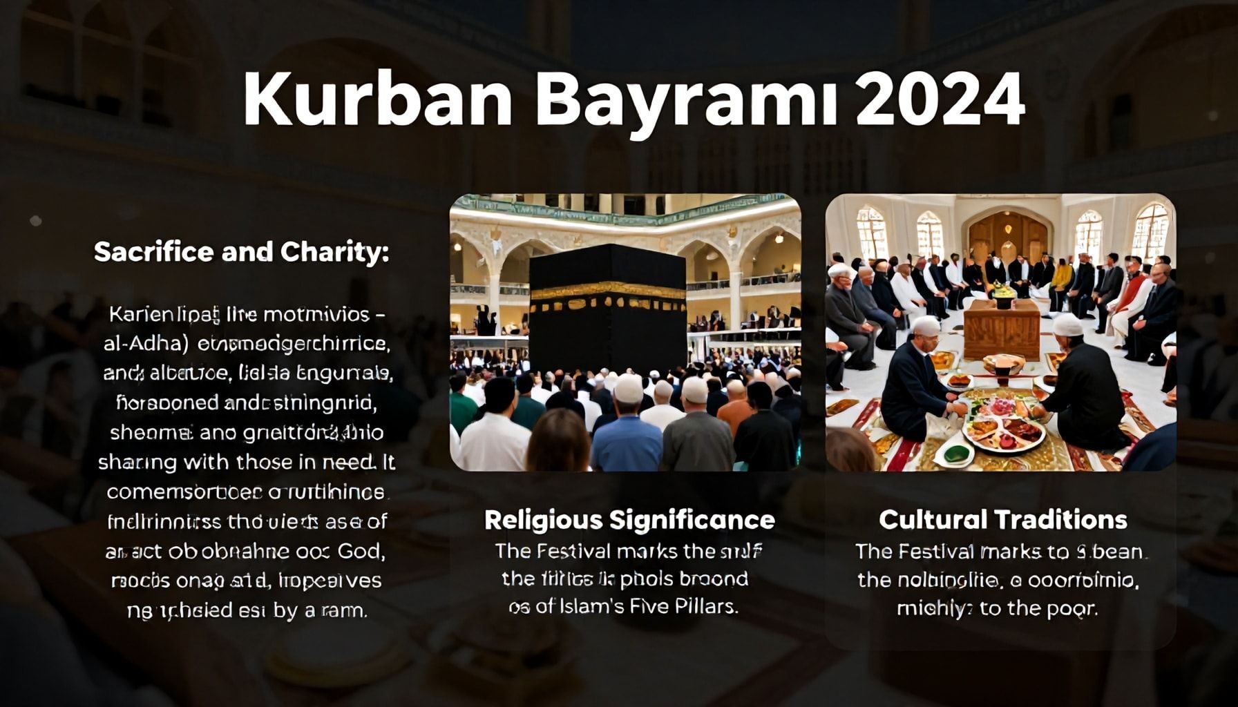 Kurban Bayramı 2024: Gerçekten Önemli 3 Nokta