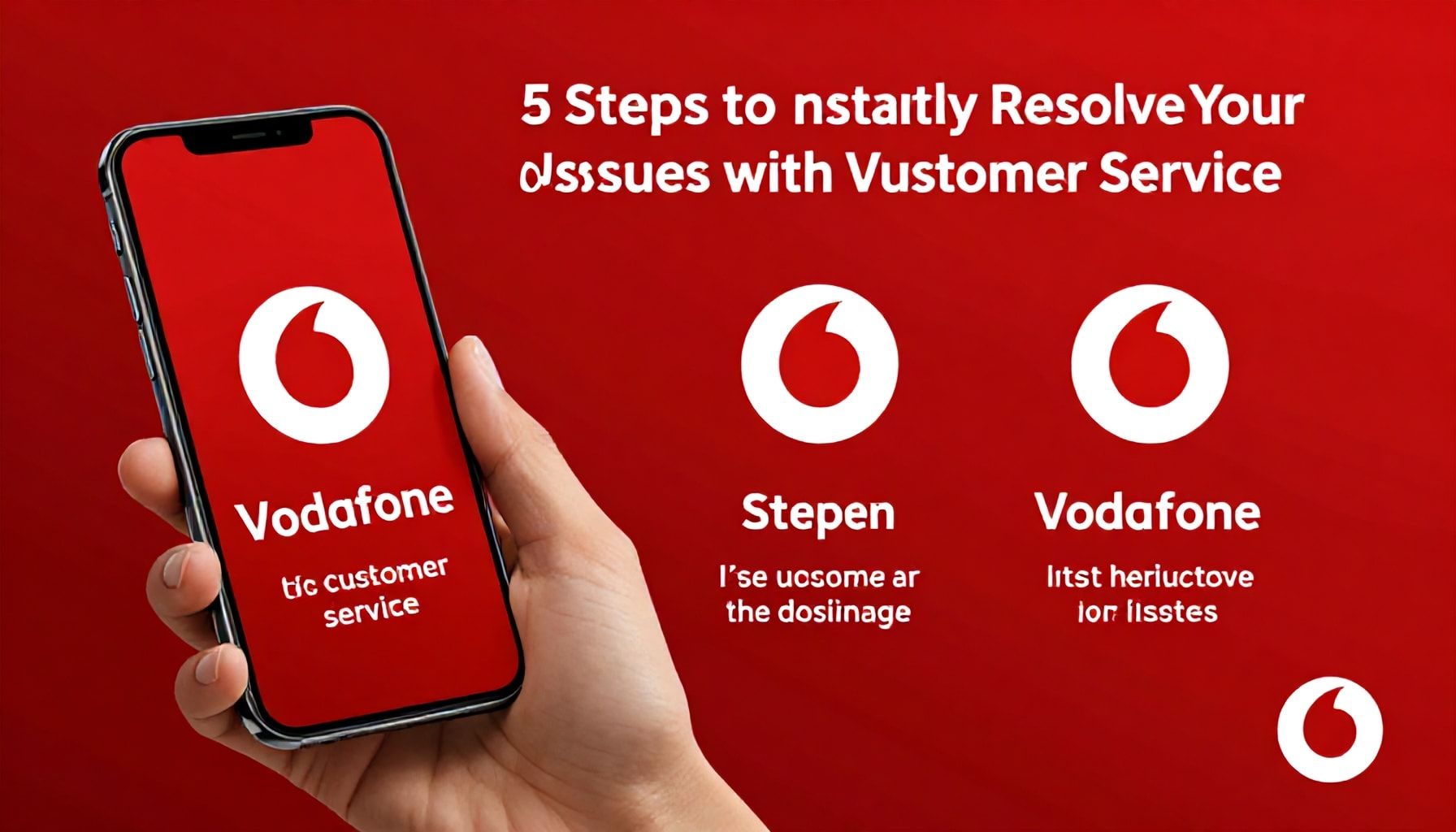 5 Adımda Vodafone Müşteri Hizmetleriyle Sorunlarınızı Anında Hallolayın*
