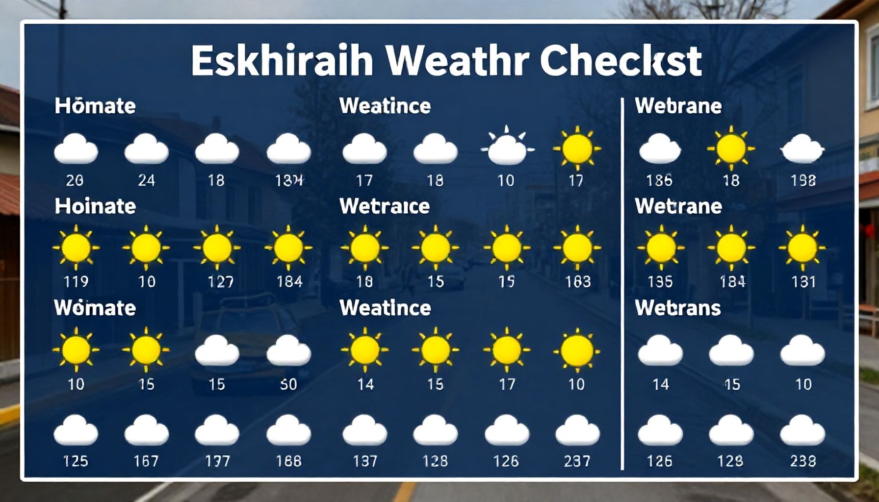 Eskişehir Hava Durumu Tahminleri Nasıl Kontrol Edilir?*