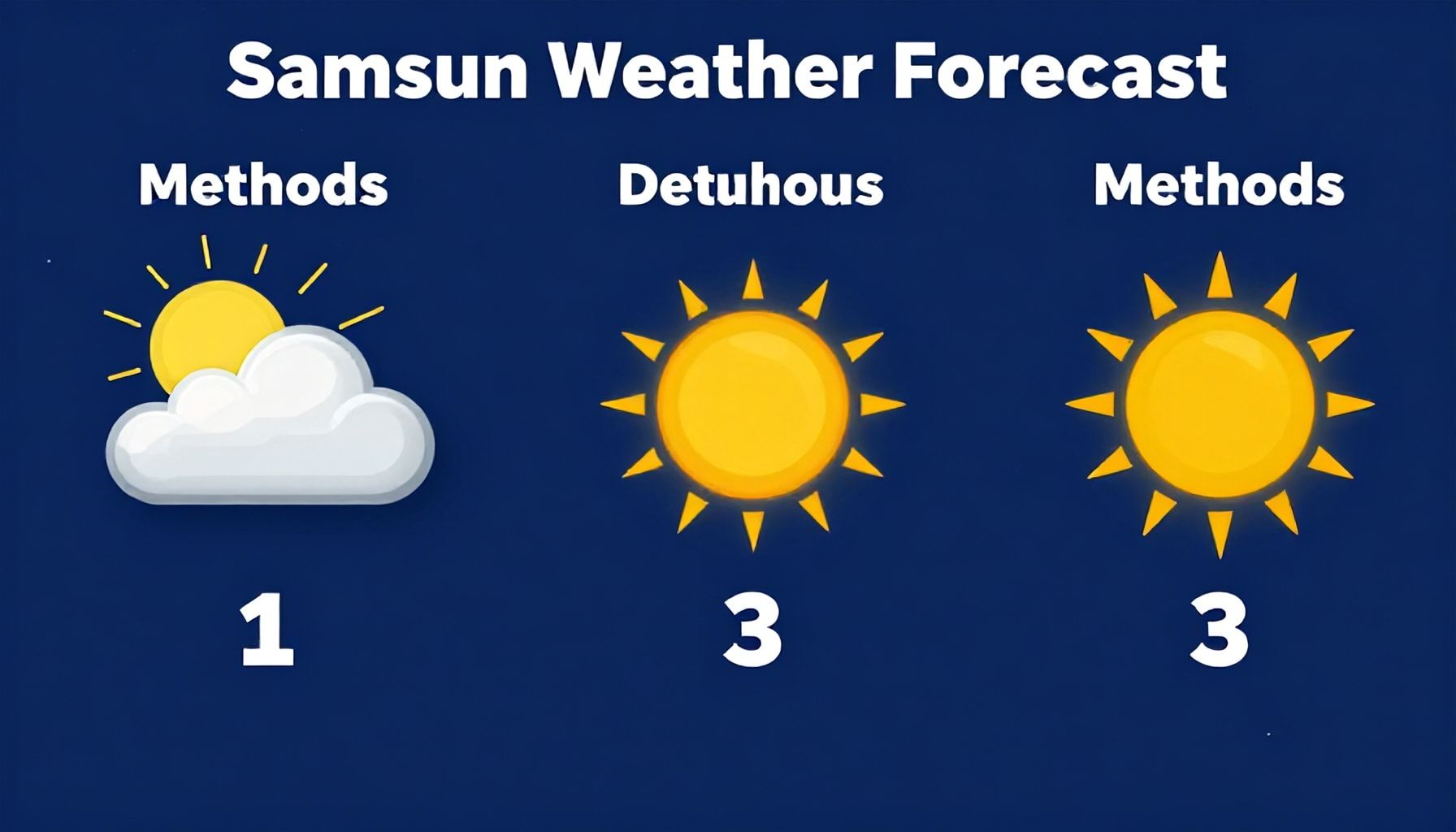Samsun Hava Durumu: 3 Yöntemle Doğru Tahmin Yapın*