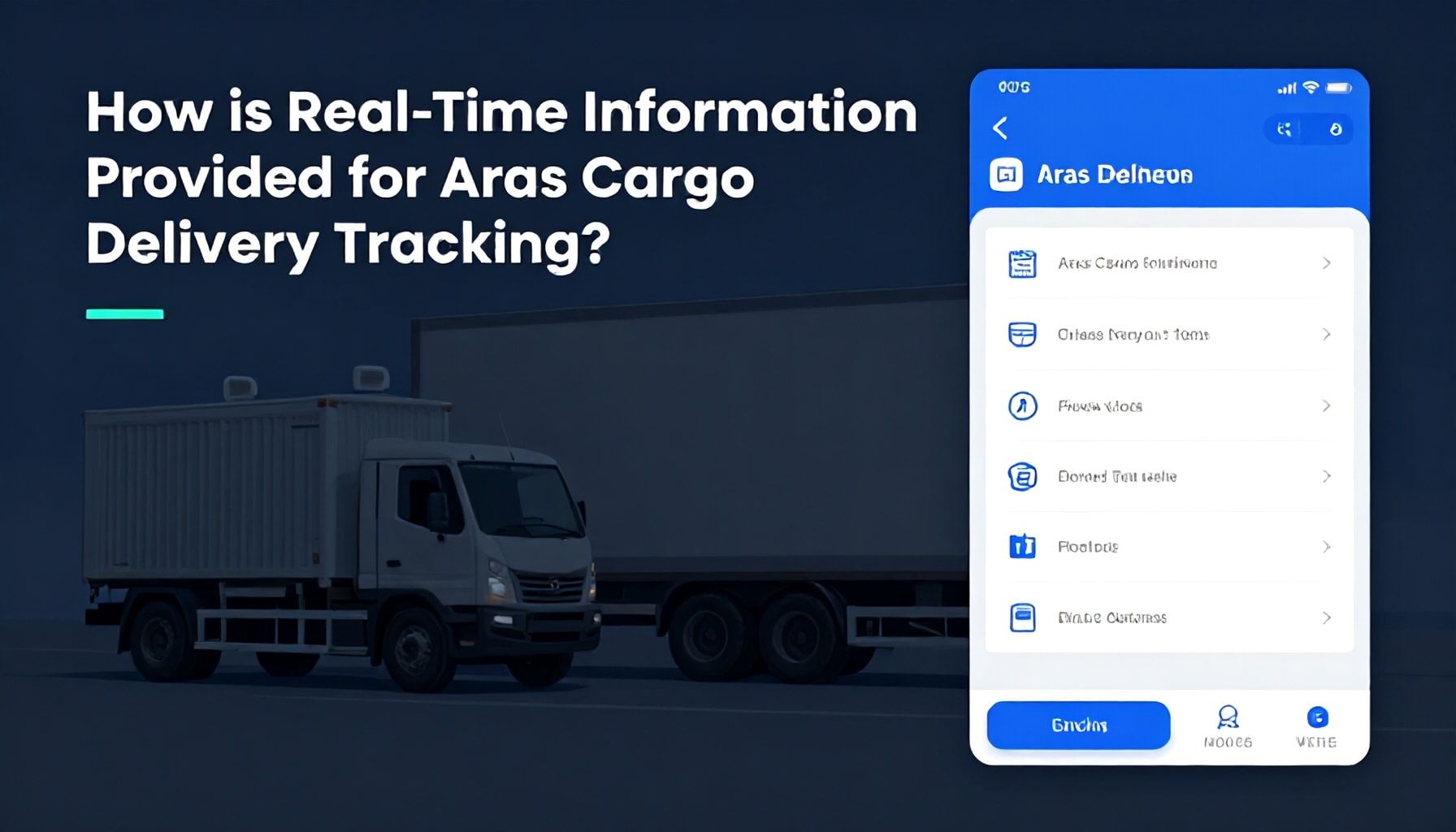 Aras Kargo Teslimat Takibi: Gerçek Zamanlı Bilgi Nasıl Sağlanır?*