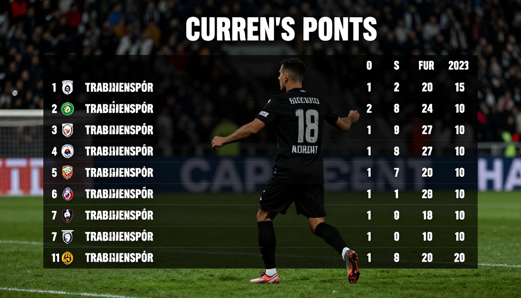 Trabzonspor'un Güncel Puan Durumu: Takımın Ligdeki Konumunu Kontrol Edin*