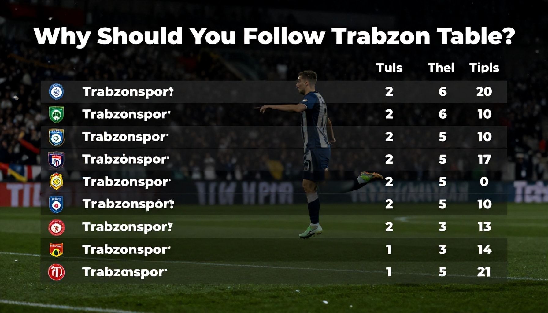 Neden Trabzonspor'un Puan Durumunu Takip Etmelisiniz?*