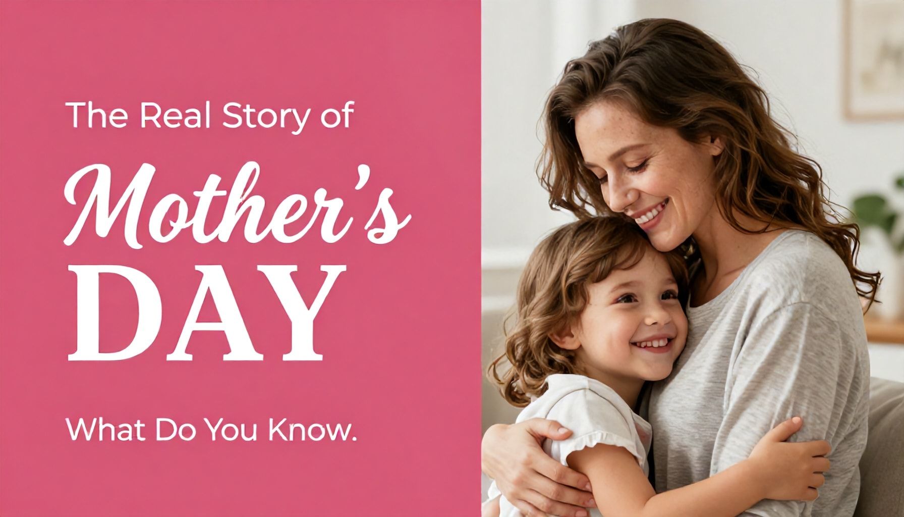 Annemlerin Gününün Gerçek Hikayesi: Ne Bilirsiniz?*