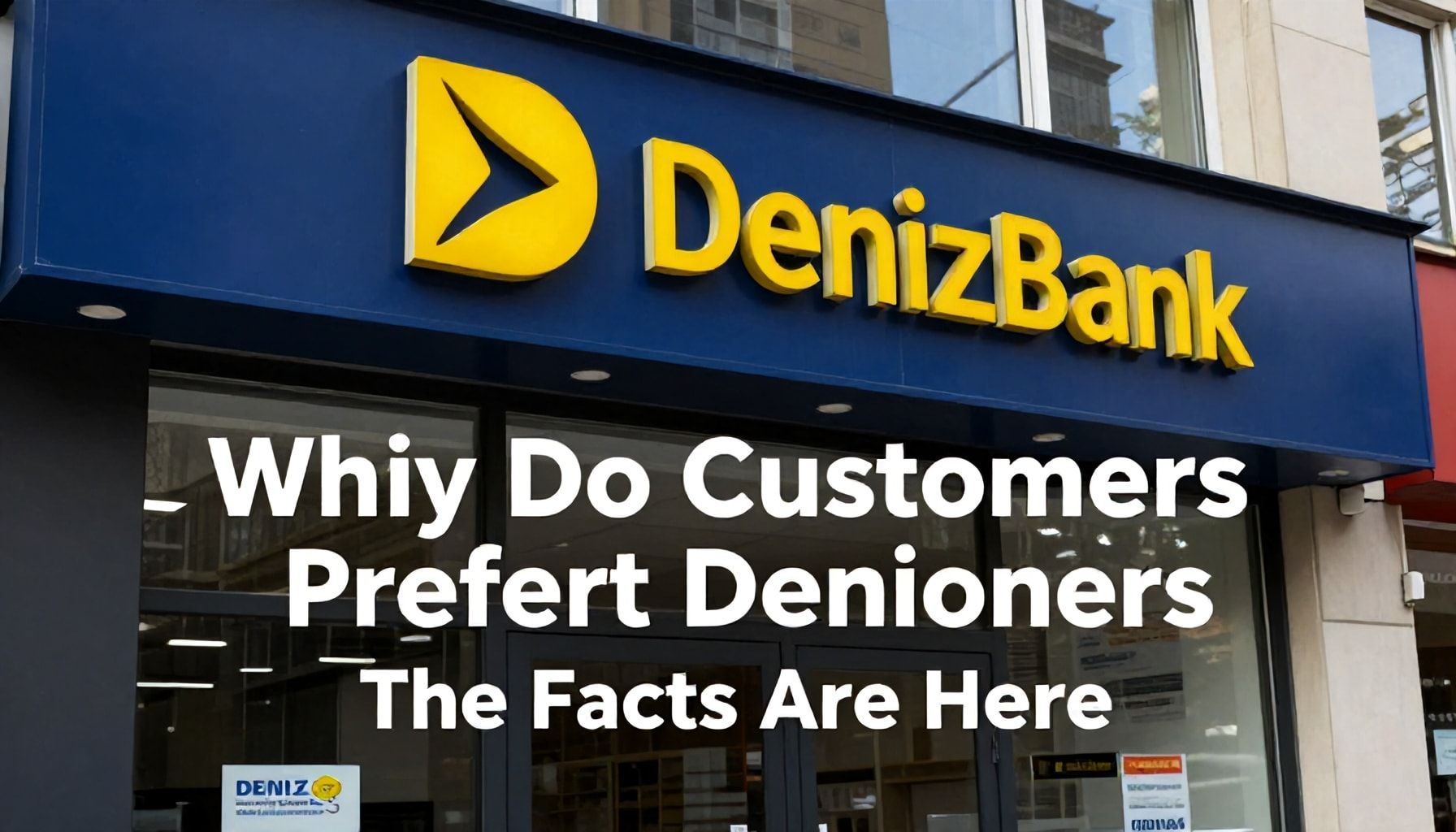 Müşteri Memnuniyeti Neden DenizBank’ı Tercih Ediyor? Gerçekler Burada*