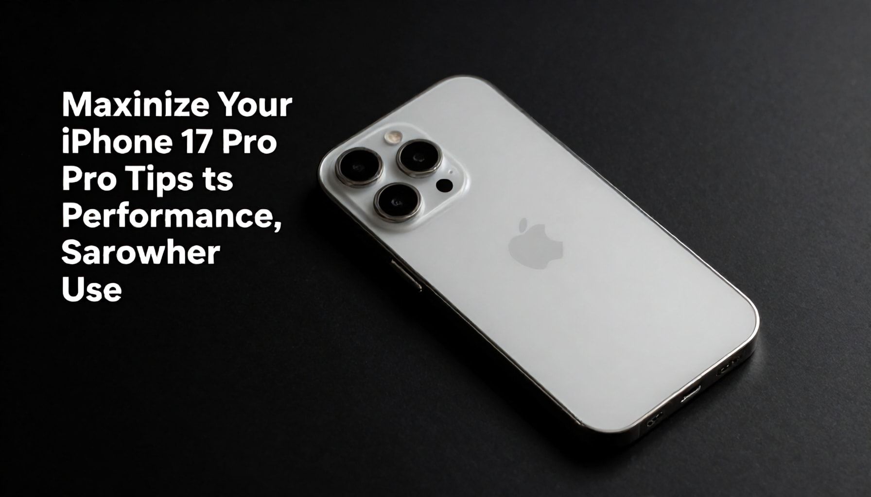 Maximize Your iPhone 17 Pro Max’s Performance: Pro Tips for Faster, Smoother Use*