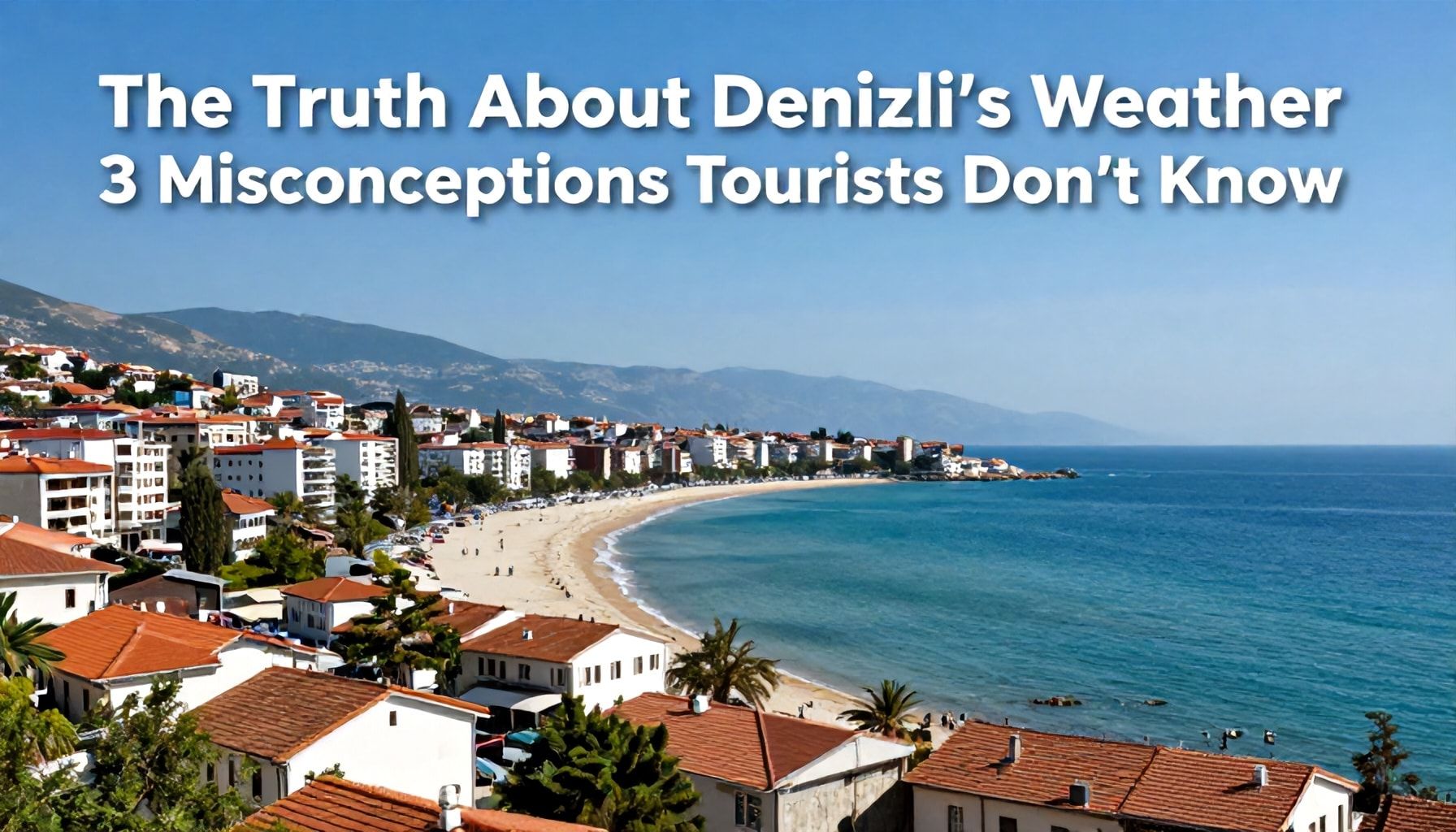 Denizli Hava Durumu Gerçeği: Turistlerin Bilmediği 3 Yanlış Algı*