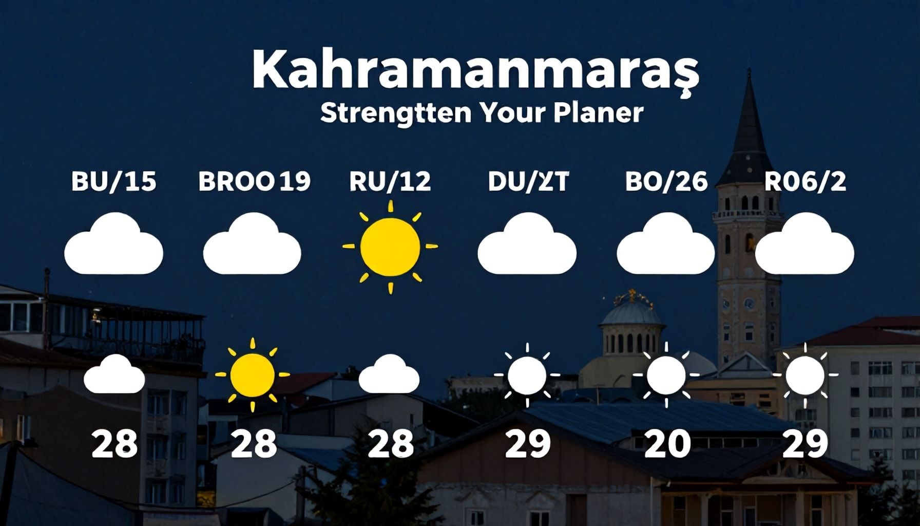 Kahramanmaraş Hava Durumu: Güncel İklim Bilgisi ile Planlarınızı Güçlendirin*