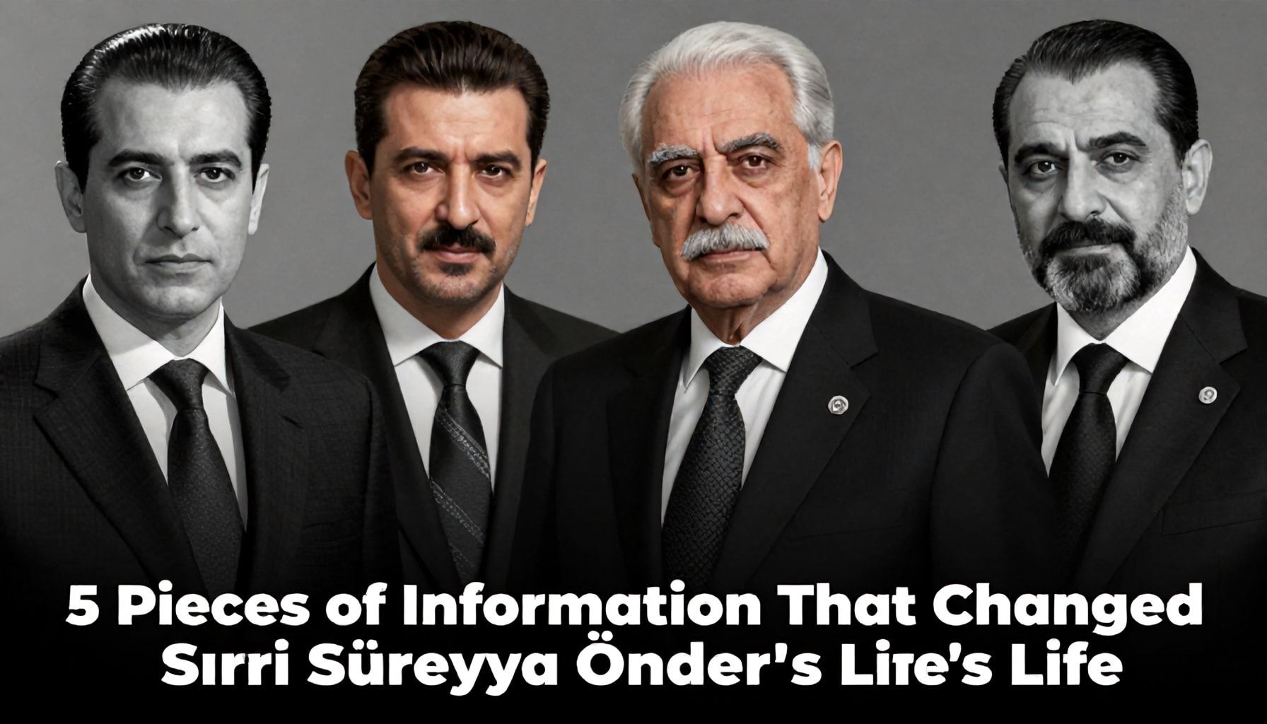 Sırrı Süreyya Önder'in Hayatını Değiştiren 5 Bilgi: Gerçekleri Keşfedin*