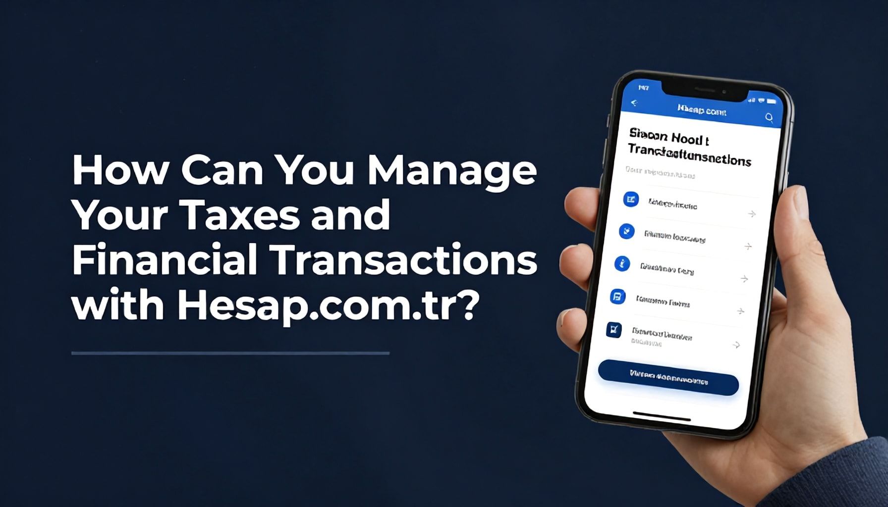 5 Vergi ve Finans İşlemlerinizi Hesap.com.tr ile Nasıl Yönetirsiniz?*