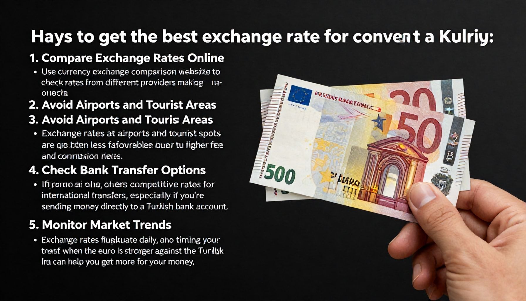 5 Ways to Get the Best Exchange Rate for 200 Euros to Turkish Lira*