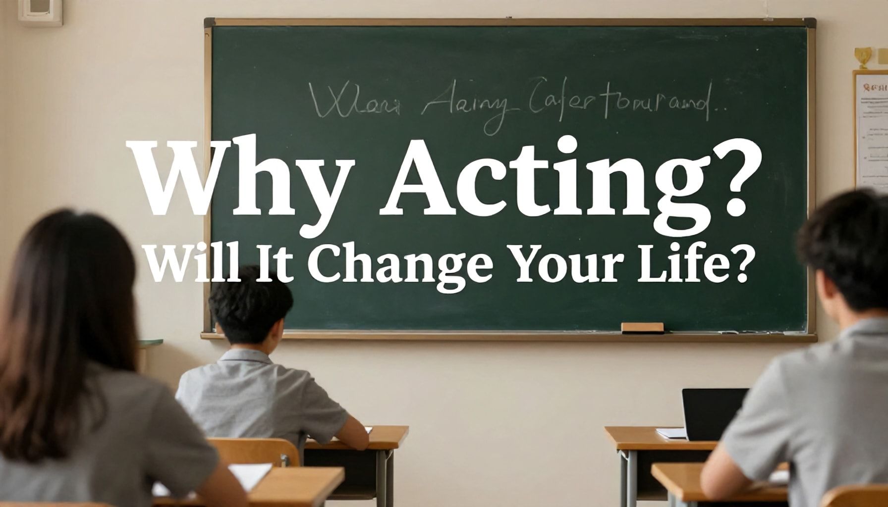 Neden Oyunculuk, Hayatınızı Değiştirecek?*