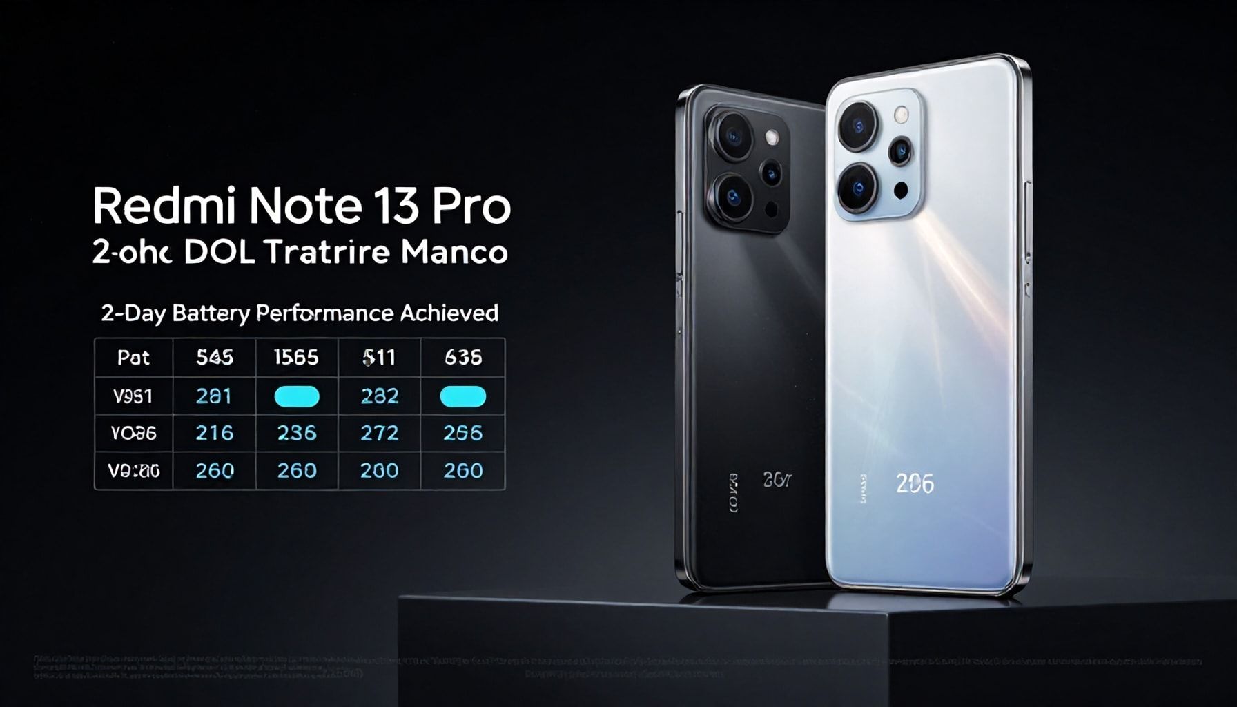 Redmi Note 13 Pro ile 2 Gün Süren Pil Performansı Nasıl Sağlanır?"*