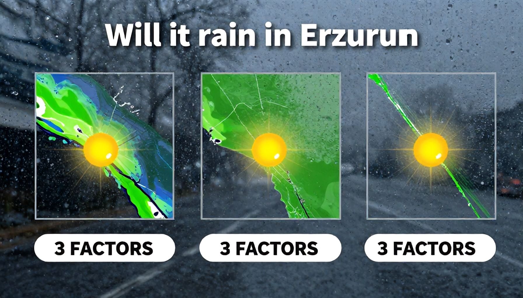 Erzurum'da Yağmur Yağacak mı? 3 Faktörü Kontrol Ederek Planınızı Güçlendirin*