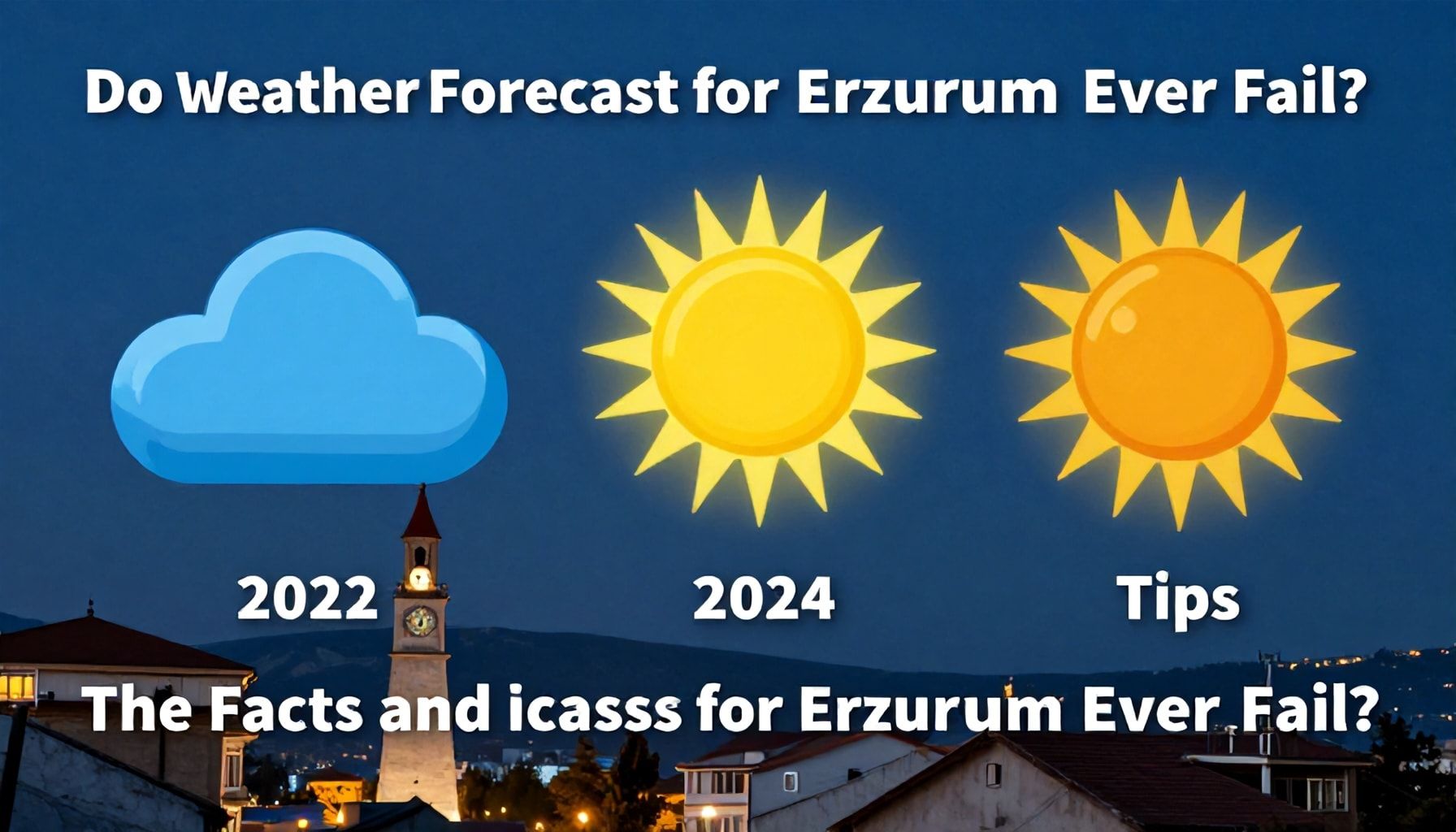 Erzurum Hava Durumu Tahminleri Yanılsır mı? Gerçekleri ve İpuçları*