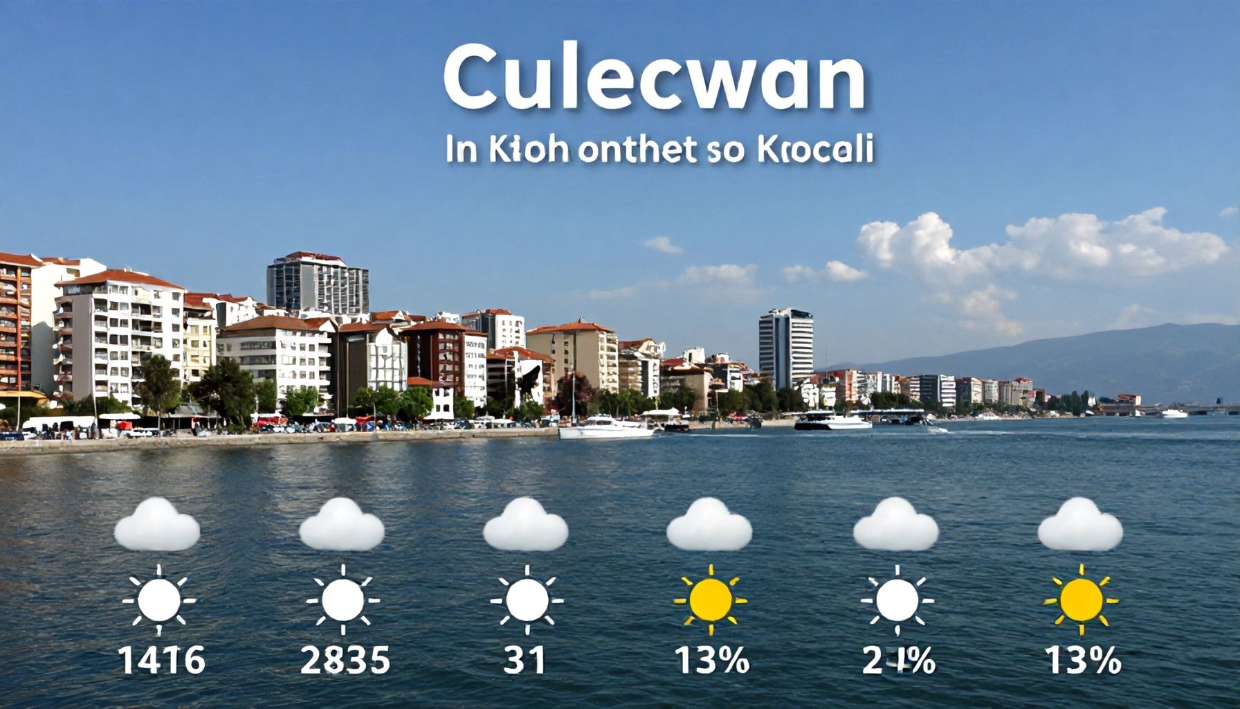 Kocaeli'nin Güncel Hava Durumu: Planlarınızı Güvenle Yapın*