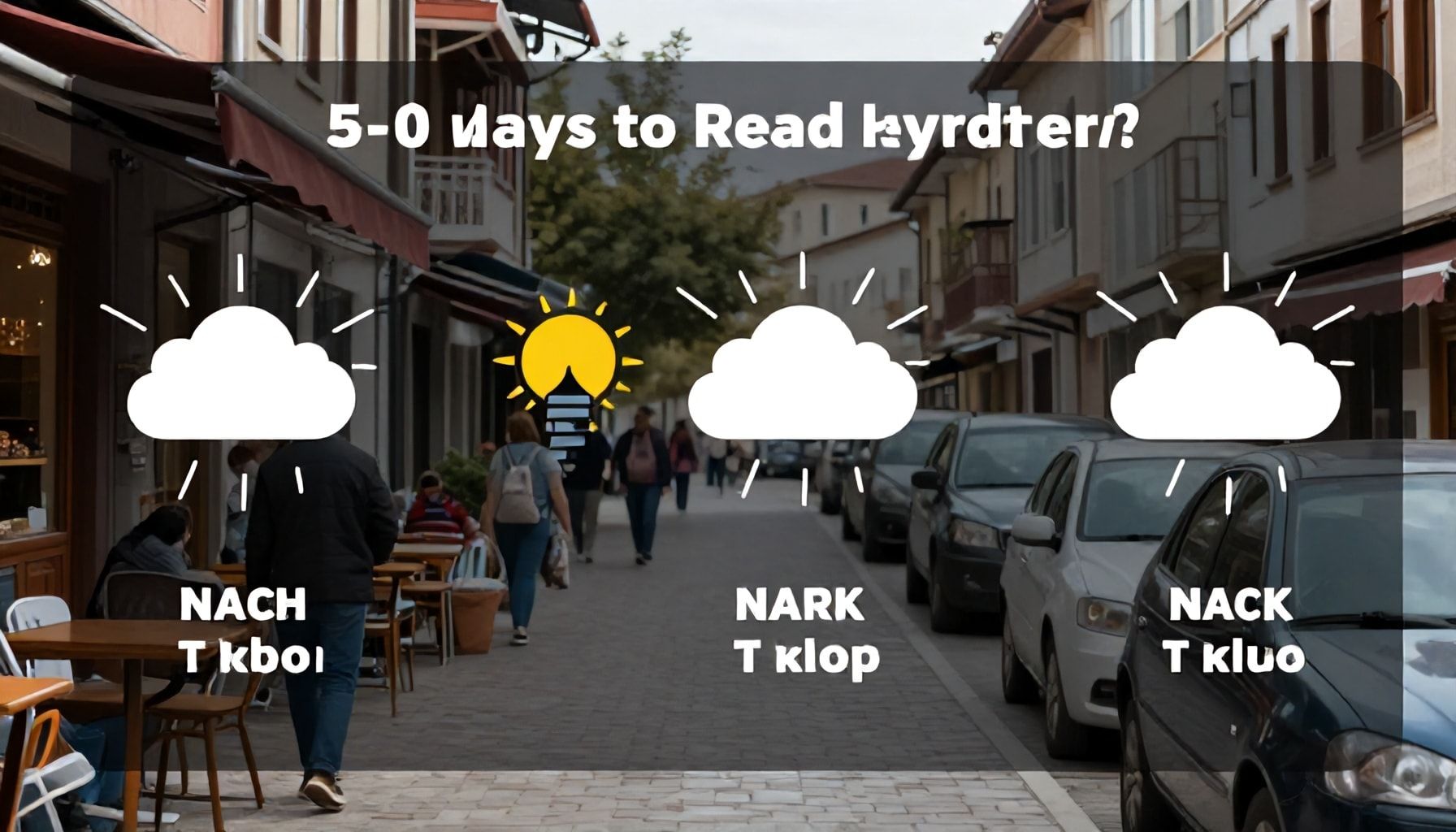 5 Yolla İzmir'in Hava Durumunu Doğru Okumak*