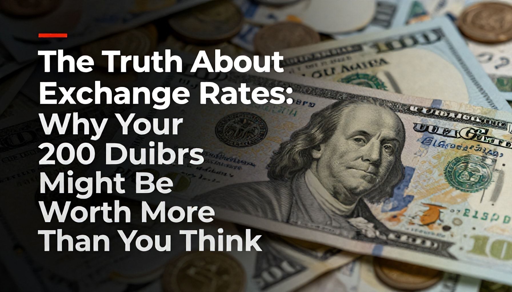The Truth About Exchange Rates: Why Your 200 Dollars Might Be Worth More Than You Think*